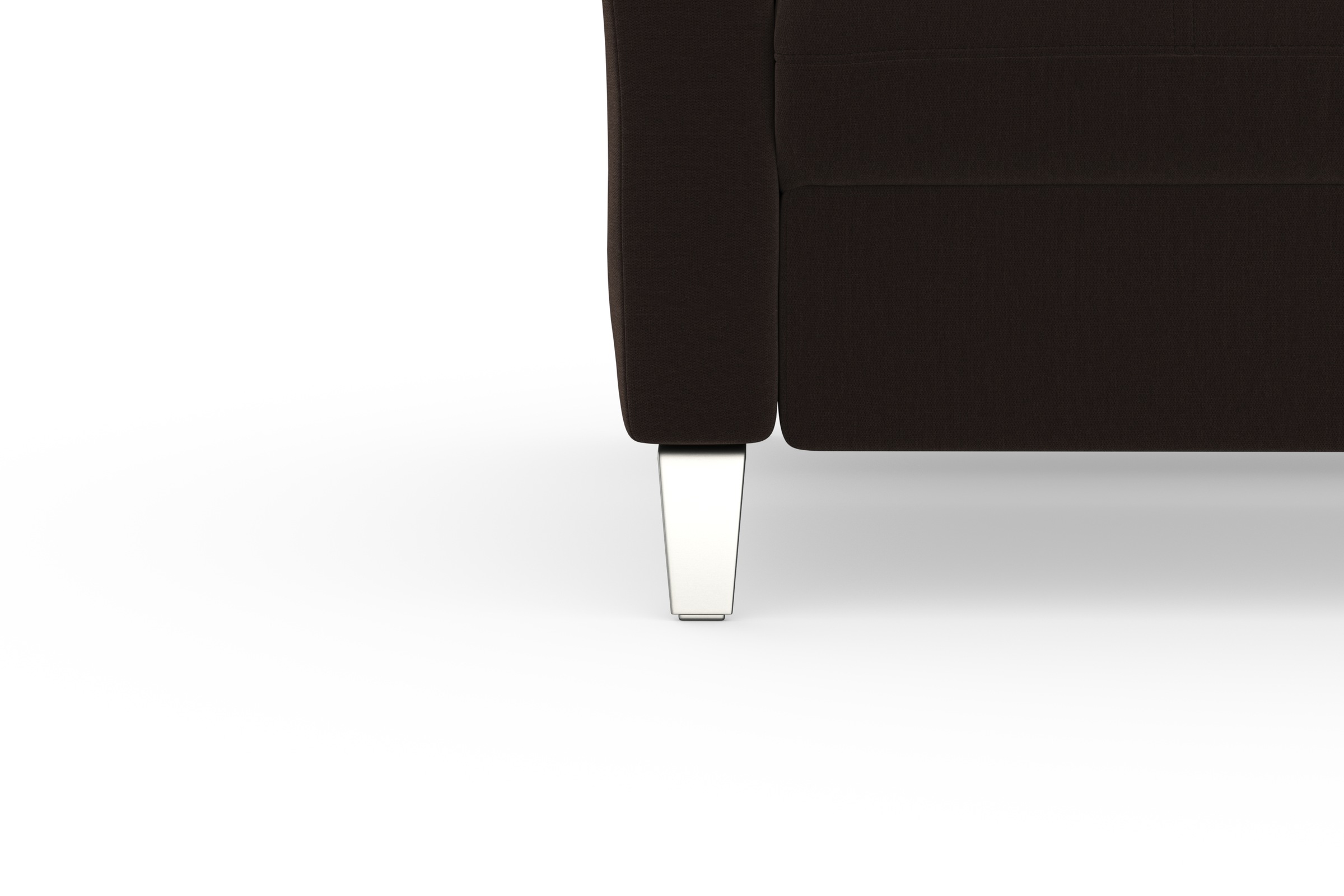 sit&more Ecksofa »Marano L-Form«, inklusive Kopfteilverstellung, wahlweise mit Bettfunktion, Bettkasten