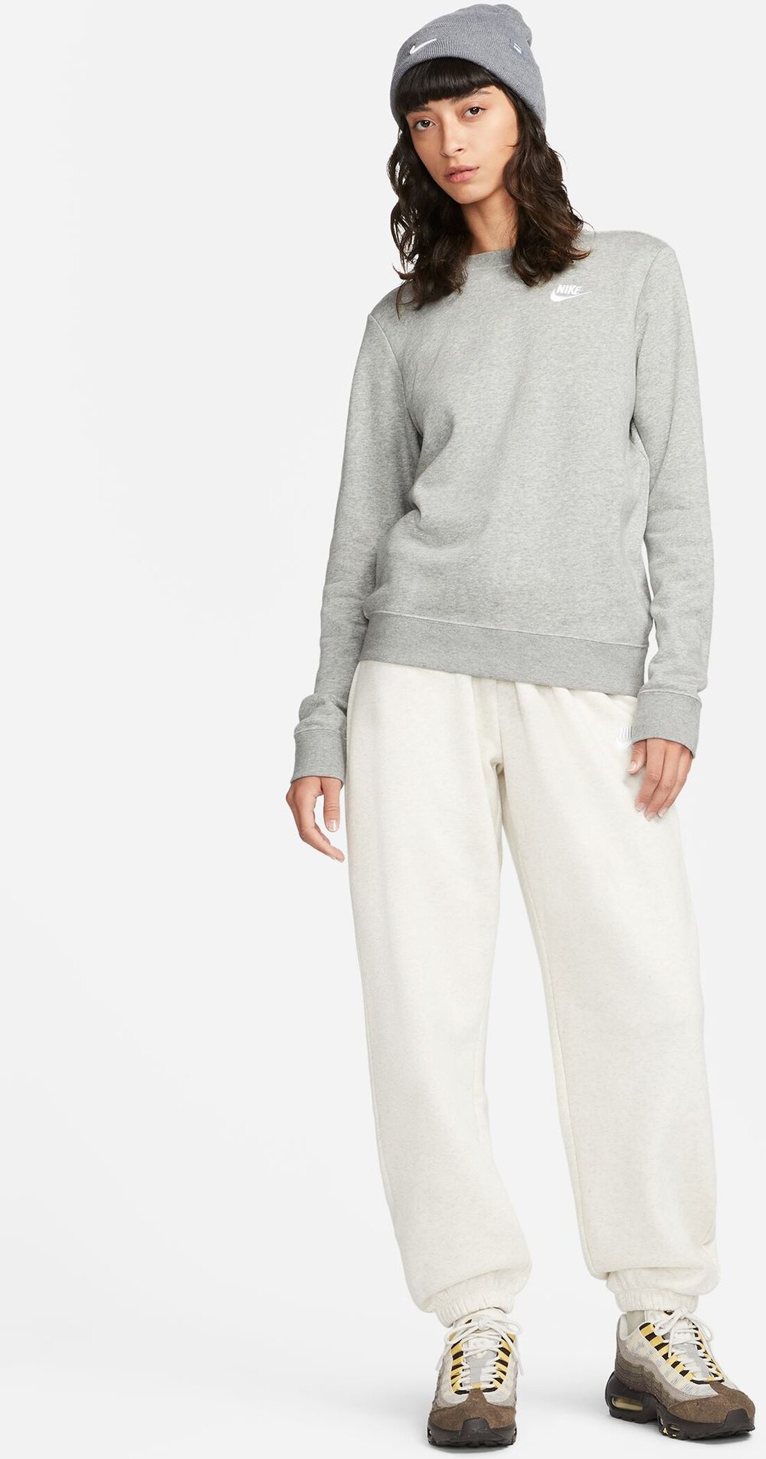 Nike Sportswear Sweatshirt »CLUB FLEECE WOMEN'S CREW-NECK SWEATSHIRT«