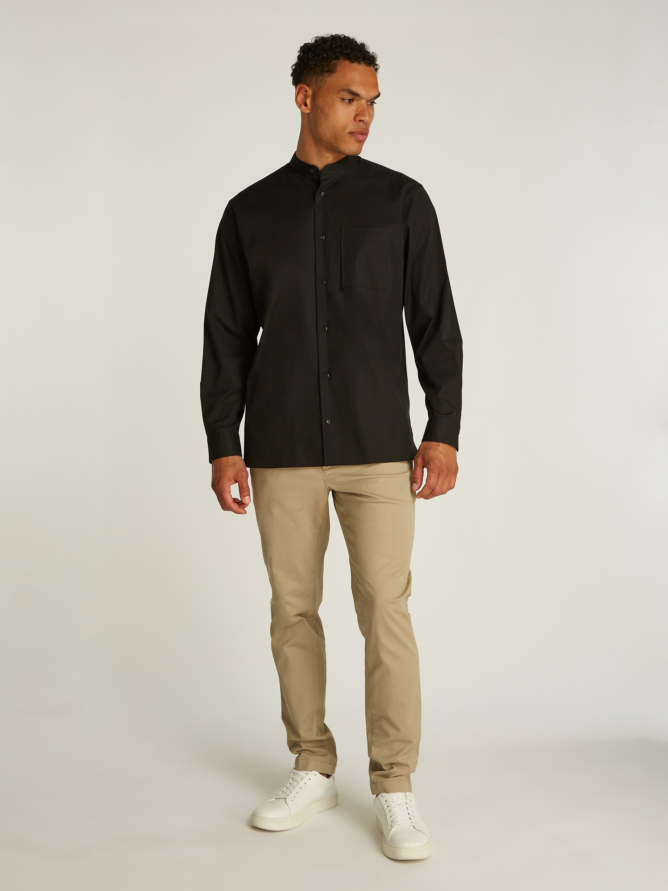 Calvin Klein Kurzarmhemd »POPLIN MODERN S/S POCKETS SHIRT«