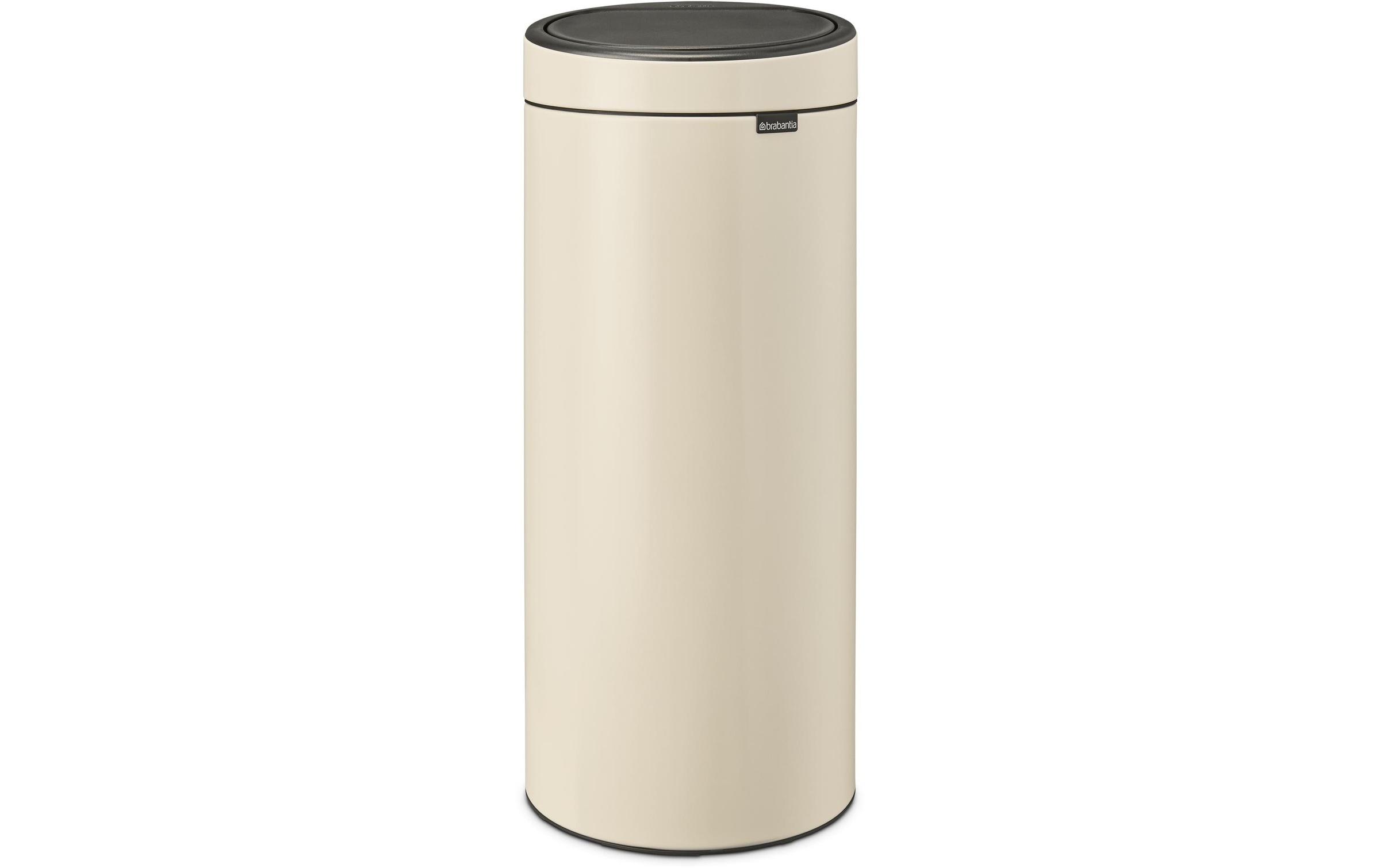 Image of Brabantia Mülleimer "Touch Bin New 30 l Soft Beige" 1 Behälter Soft-Touch-Öffnungssystem