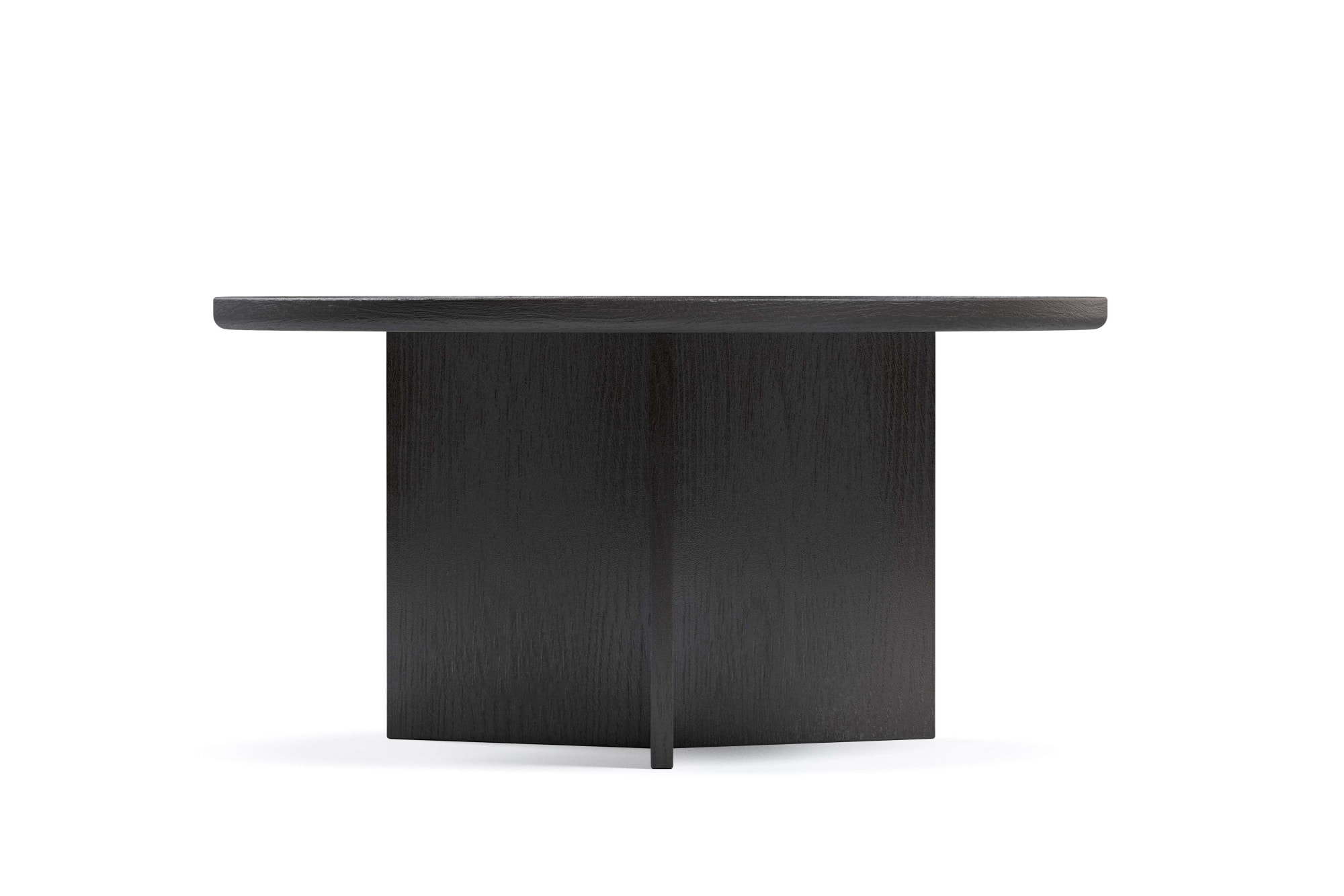 Woodman Couchtisch »Cala« 83/83/42 cm,  Breite 83 cm, rund, Tischplatte aus massiver Eiche, FSC® zertifiziert