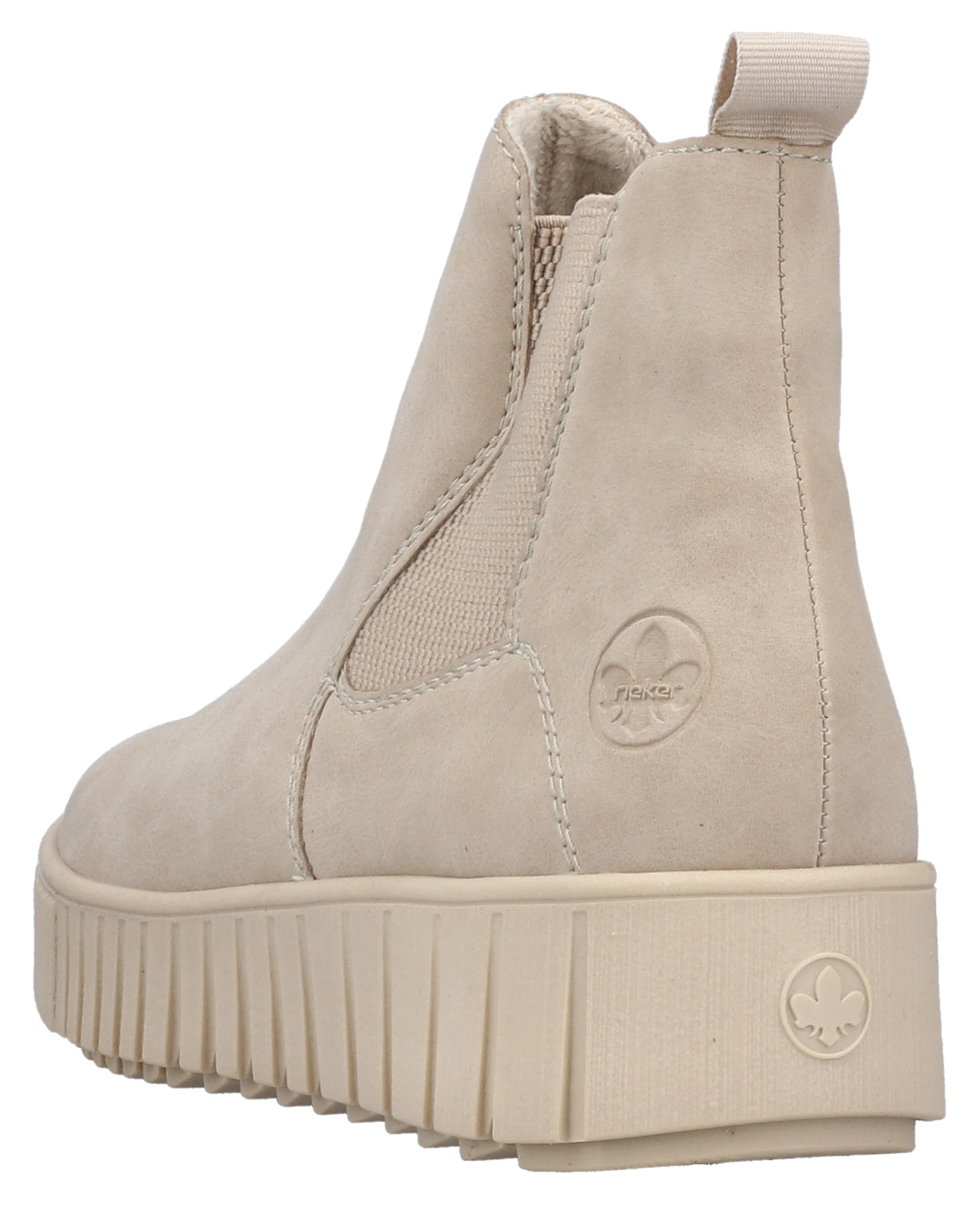 Rieker Bottes d'hiver  chelsea boots, sneakers à plateforme, bottines, fermeture éclair et stretch