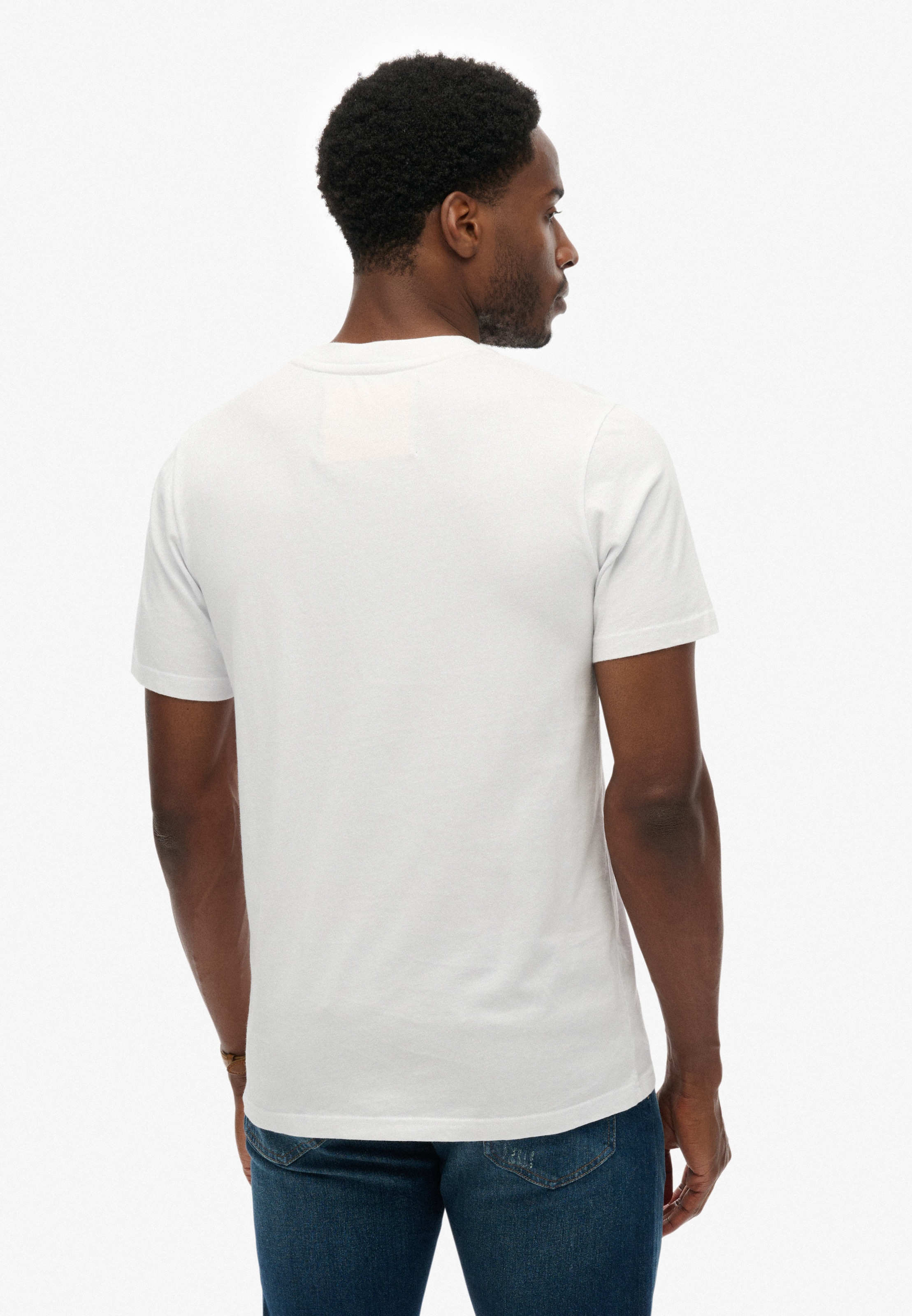 Superdry Shirt à col rond »Sd&co Neon Relaxed Tee« Baumwolle, regular fit