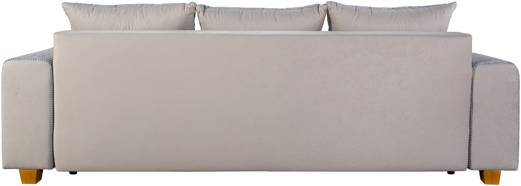 COLLECTION AB Schlafsofa »Yves, Liegefläche (B/T): 142/194 cm« inkl. Bettfunktion, Bettkasten, Federkern & Zierkissen