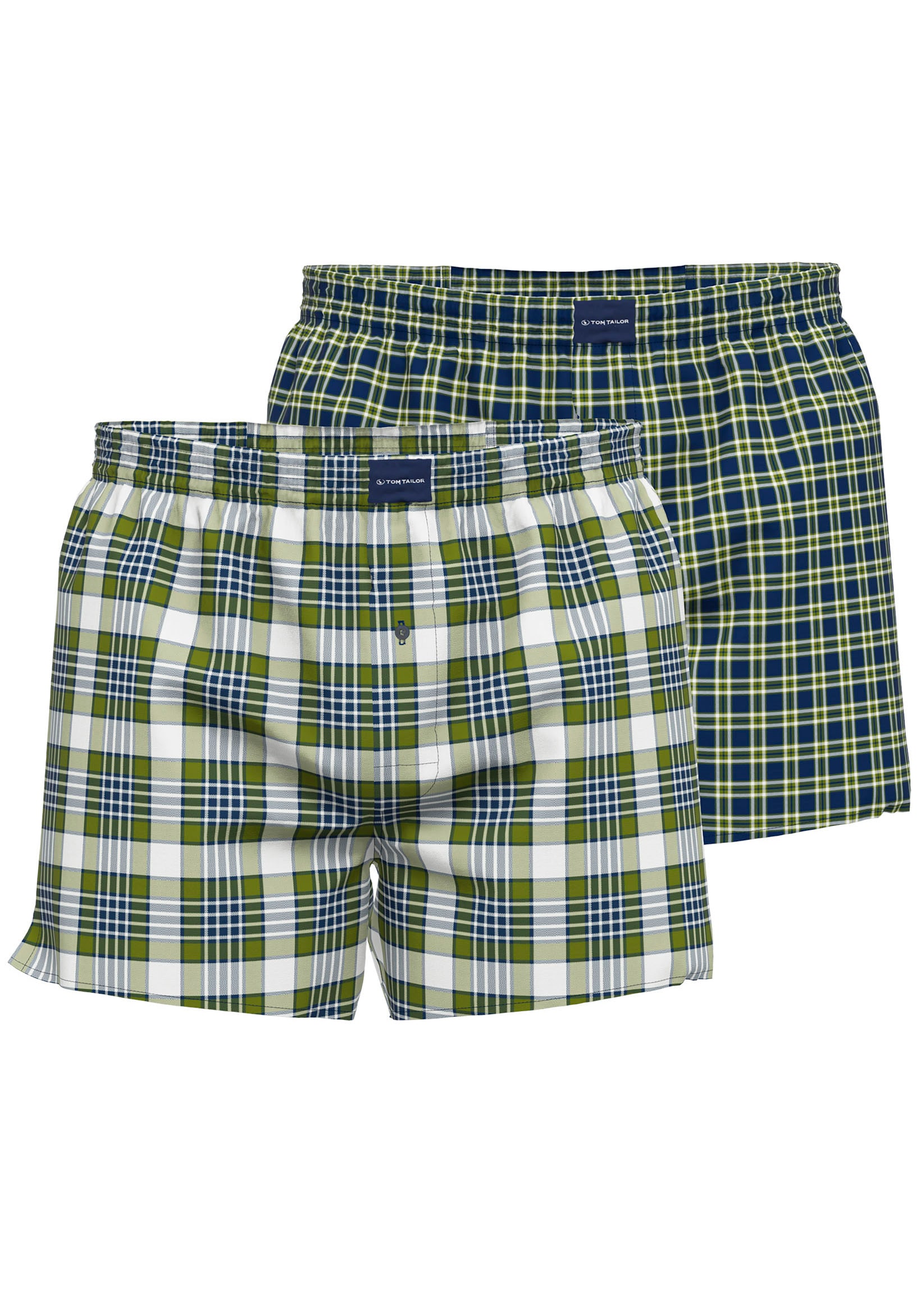 TOM TAILOR Boxershorts »Dakota«, (Packung, 2 St.), mit lockerem Schnitt