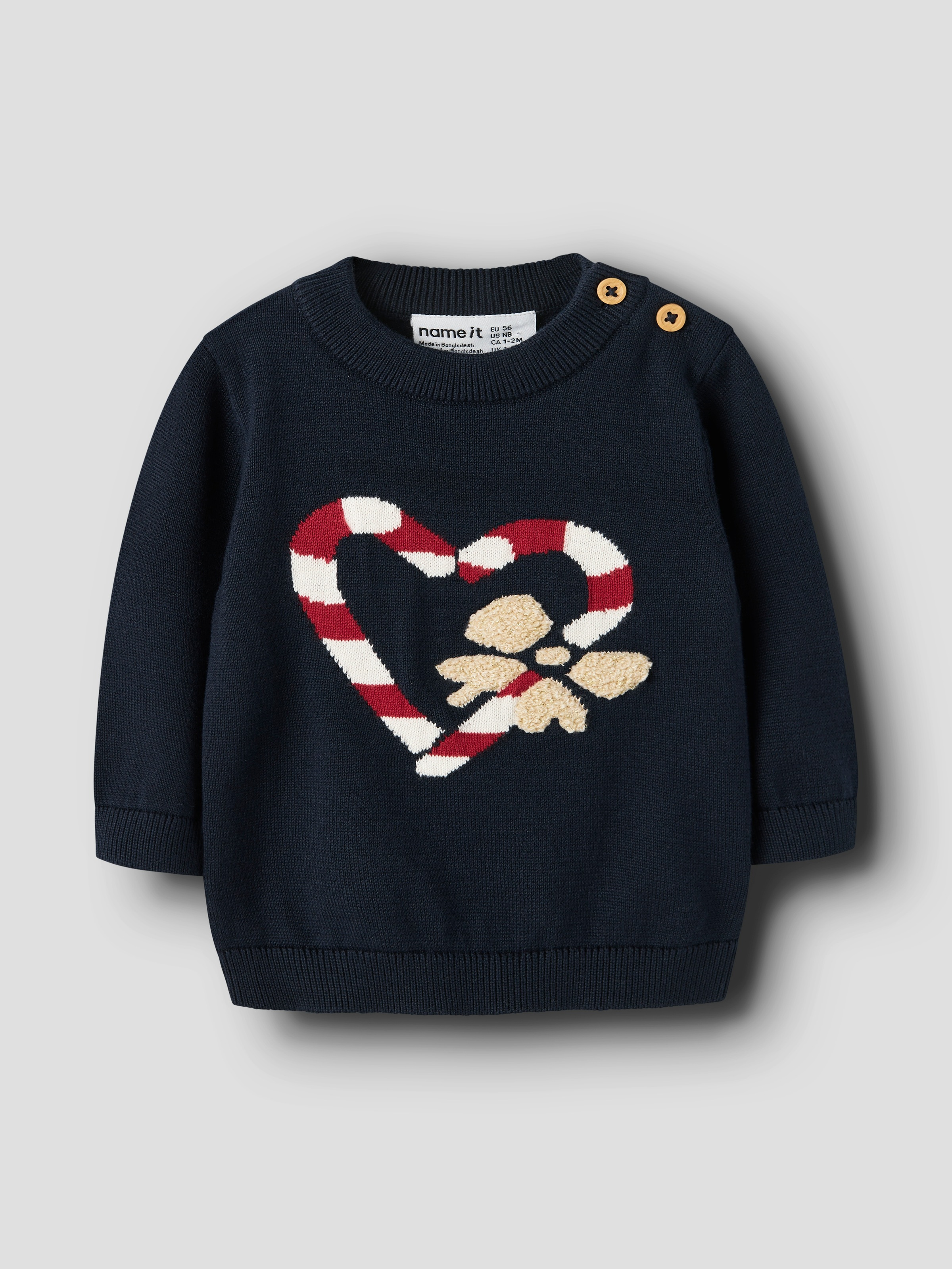 Image of Name It Weihnachtspullover "NBFREAMO LS KNIT"