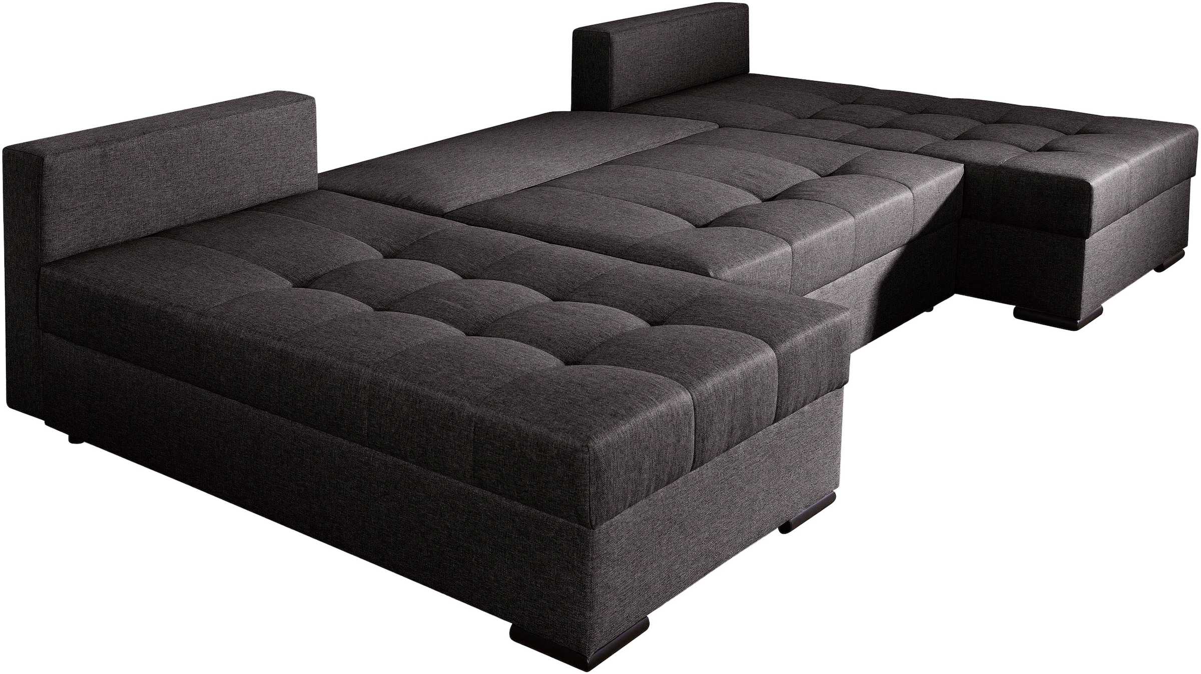 COLLECTION AB Paysage de salon »Josy U-Form, B: 269 cm« Bettfunktion & Bettkasten, Federkern