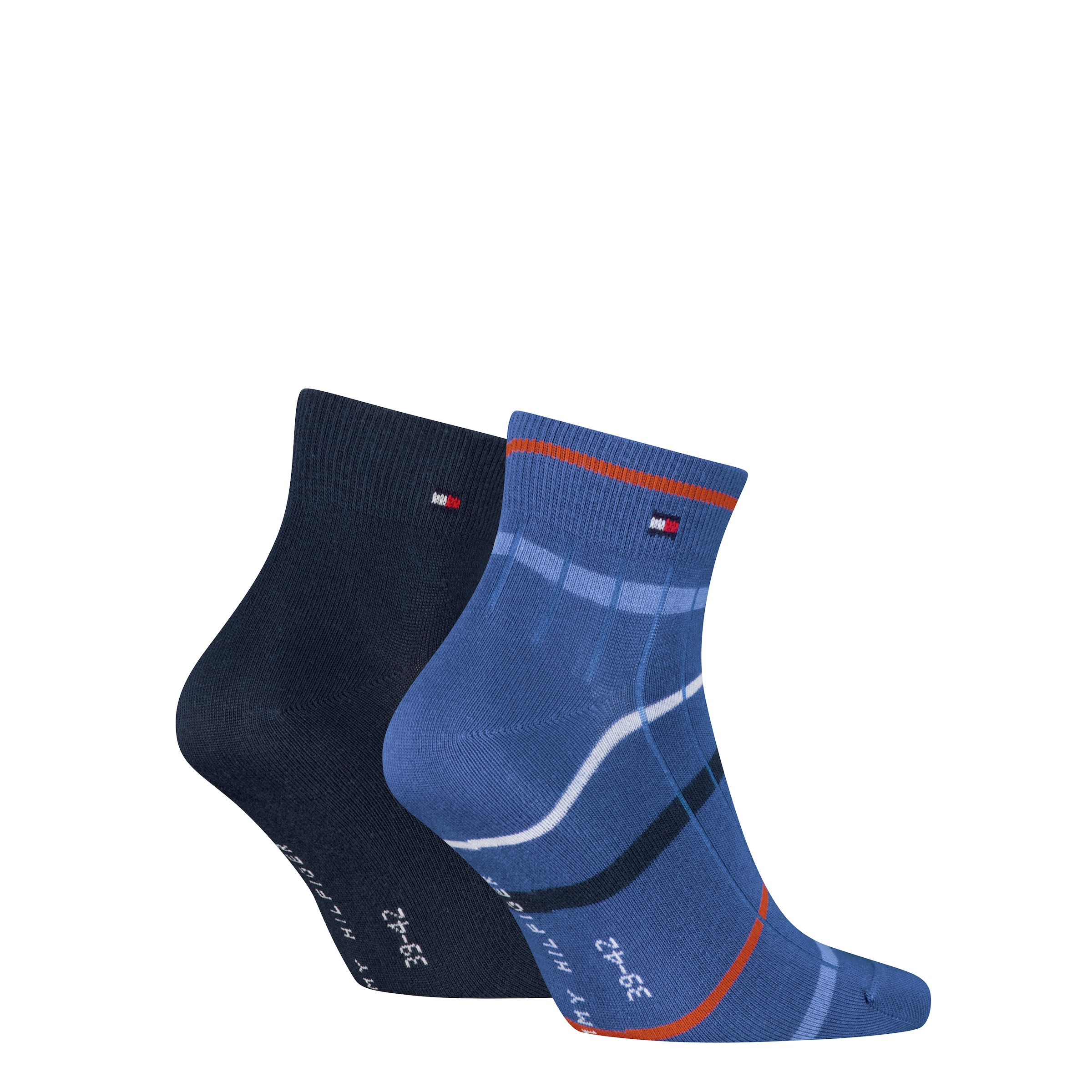 Tommy Hilfiger Kurzsocken »TH MEN QUARTER 2P SUMMER BRETON« 2 Paar, 