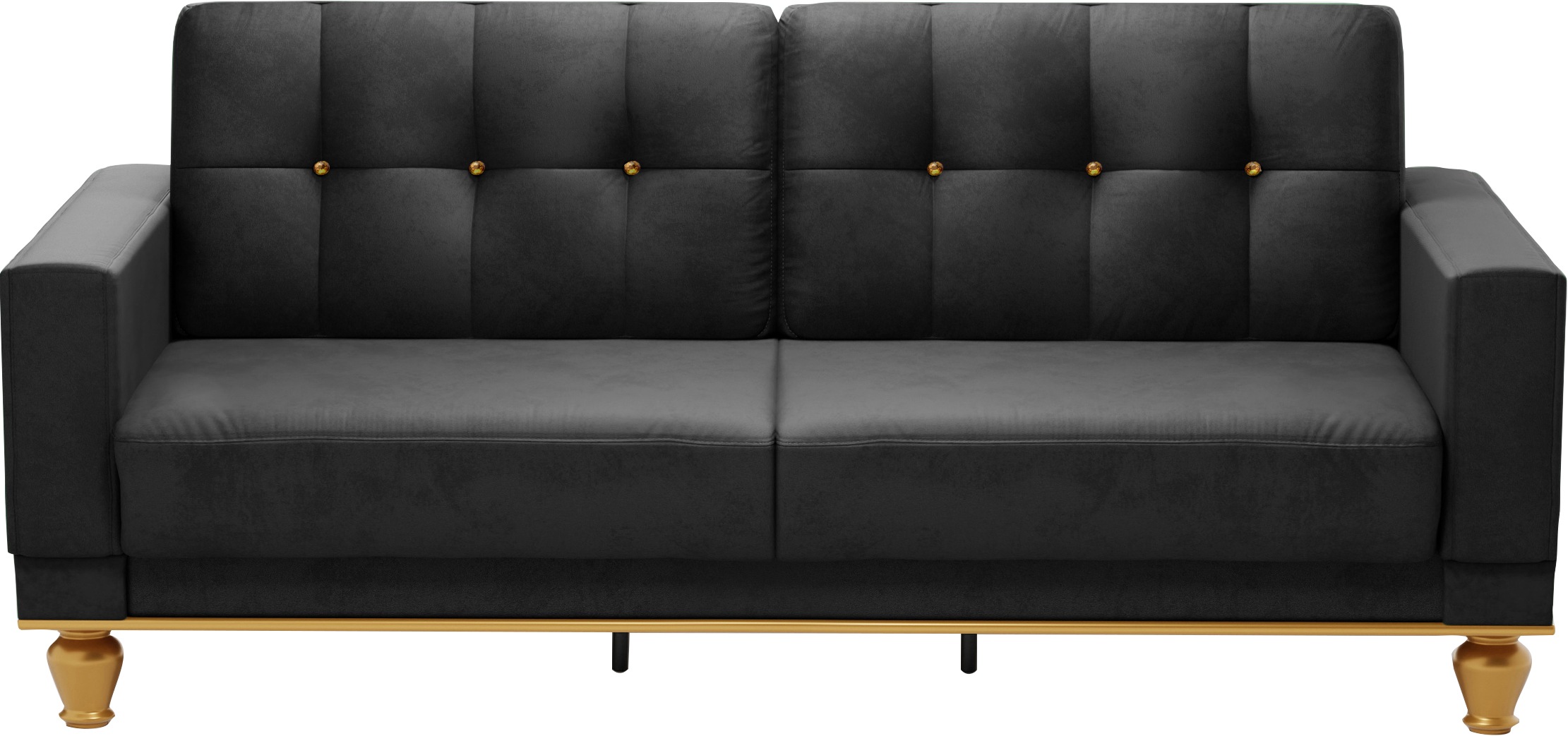 sit&more 3-Sitzer »Orient 5«, mit Strass-Stein, wahlweise mit Bettfunktion und Bettkasten
