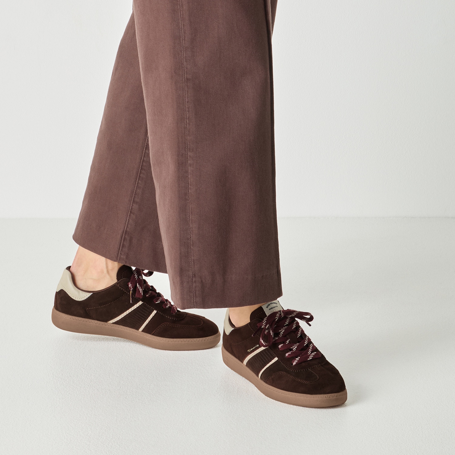 Tamaris 1100000002199  Halbschuh, Freizeitschuh, Plateausneaker mit Kontrastbesatz