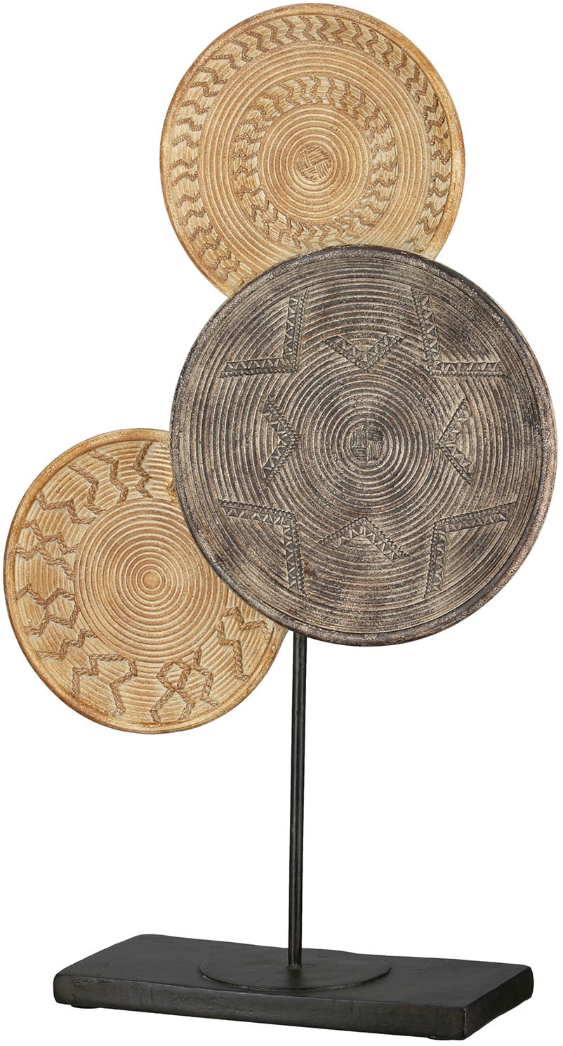Image of Casablanca by Gilde Dekoobjekt "Skulptur rund Esculpida naturfarben H. 44 cm"