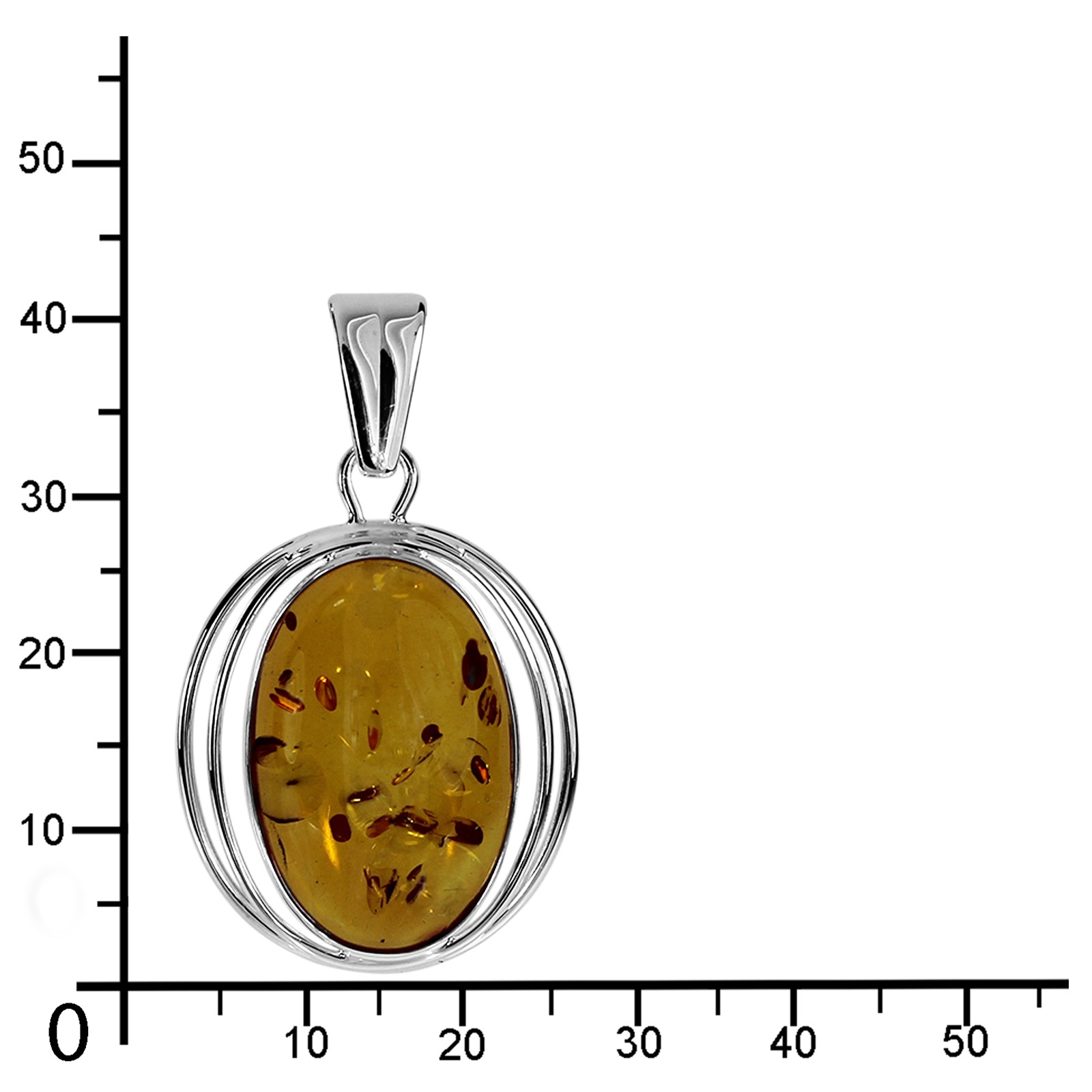 OSTSEE-SCHMUCK Pendentif chaîne »Ostsee-Schmuck Anhänger Luisa Anhänger Luisa« 1 cuis tlg.