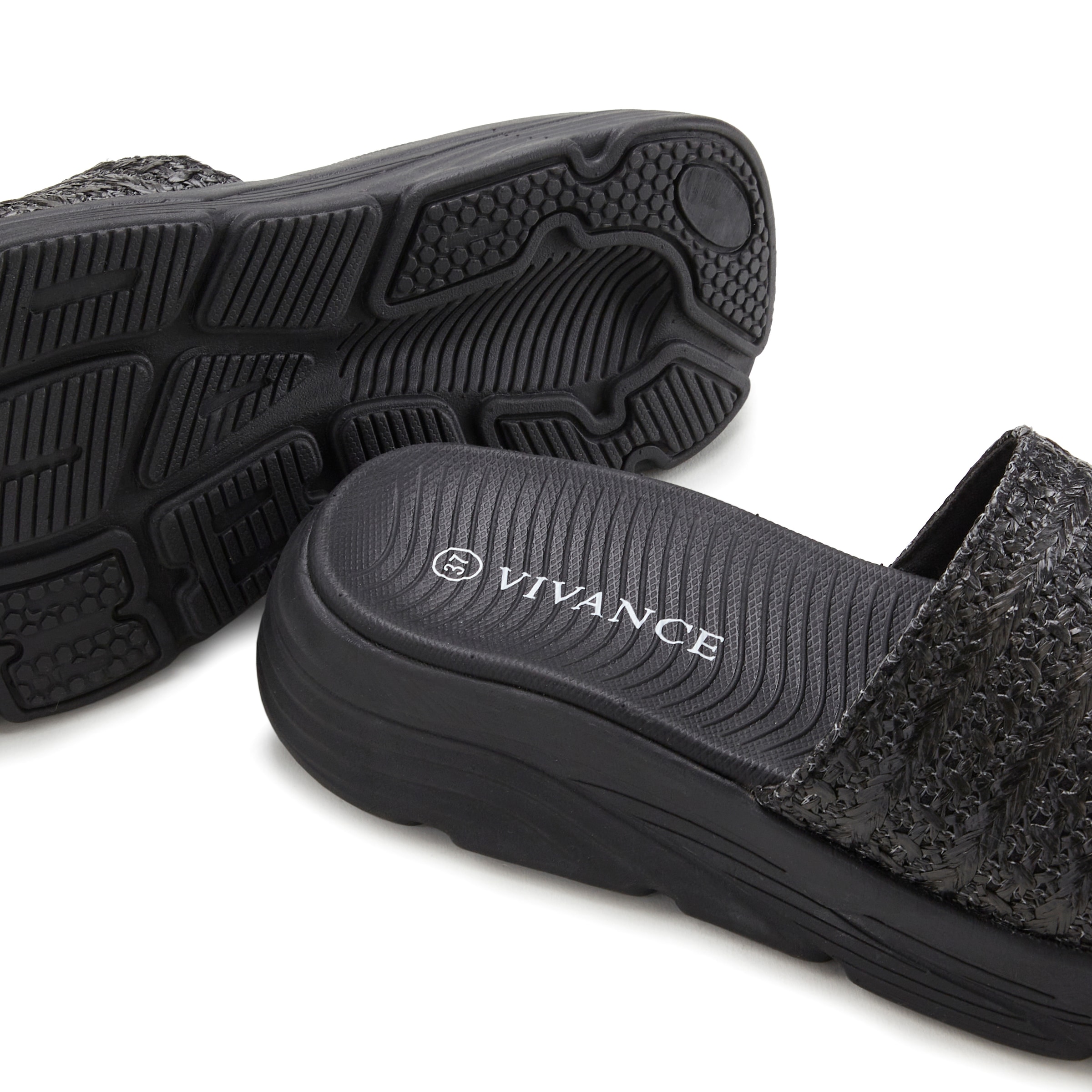 Vivance Pantolette »Mule, Sandale, Sommerschuh, offener Schuh,«  mit modischer Sohle VEGAN