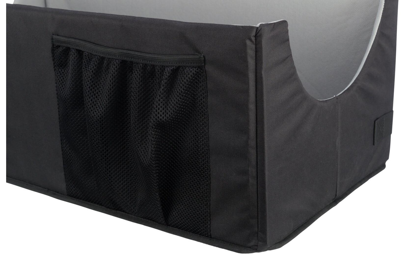 TRIXIE Hunde-Autositz »Doppelt, 80 × 28 × 39 cm, Schwarz/Grau«, Polyester