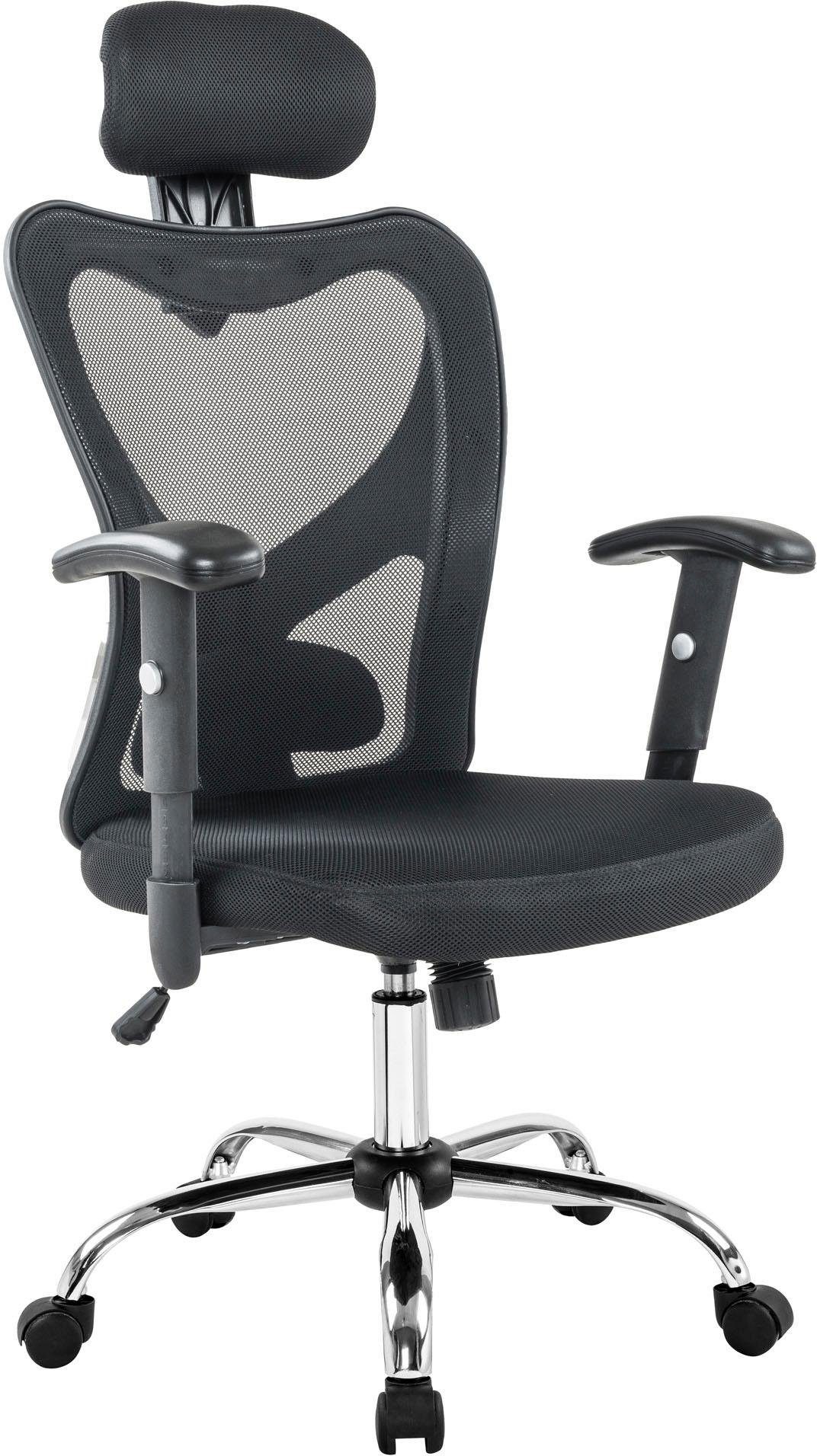 Image of SalesFever Drehstuhl, Stoff-Netzstoff, mit Schmetterlingsmechanismus bei Ackermann Versand Schweiz