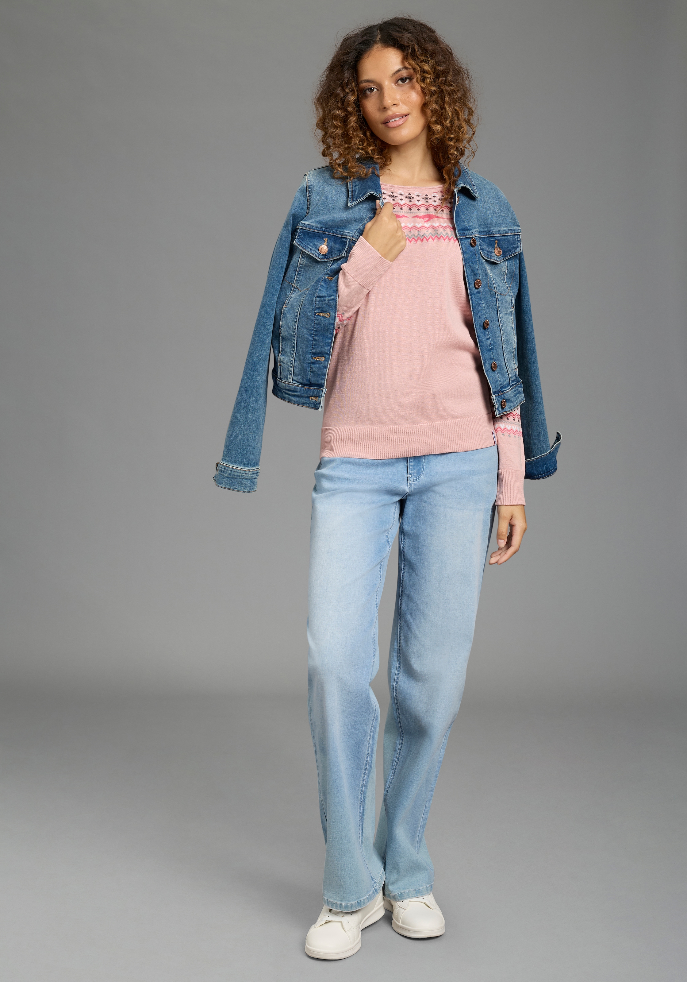 KangaROOS Pull norvégien au design hivernal