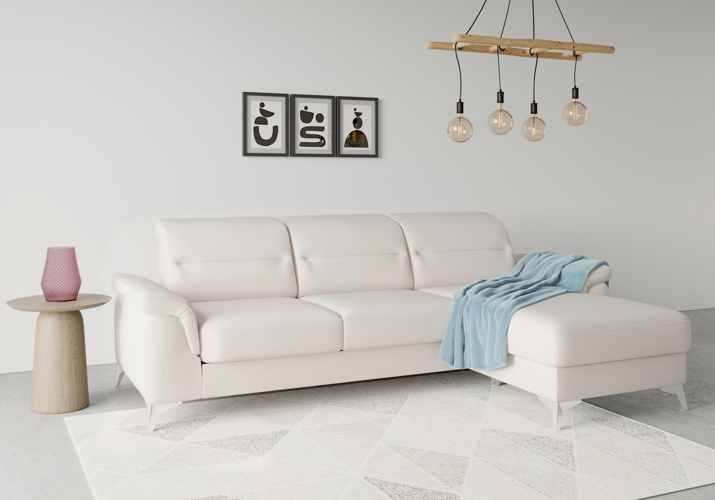 Image of sit&more Ecksofa "Sinatra L-Form" mit Recamiere, optinal mit Kopfteilverstellung und Armteilfunktion
