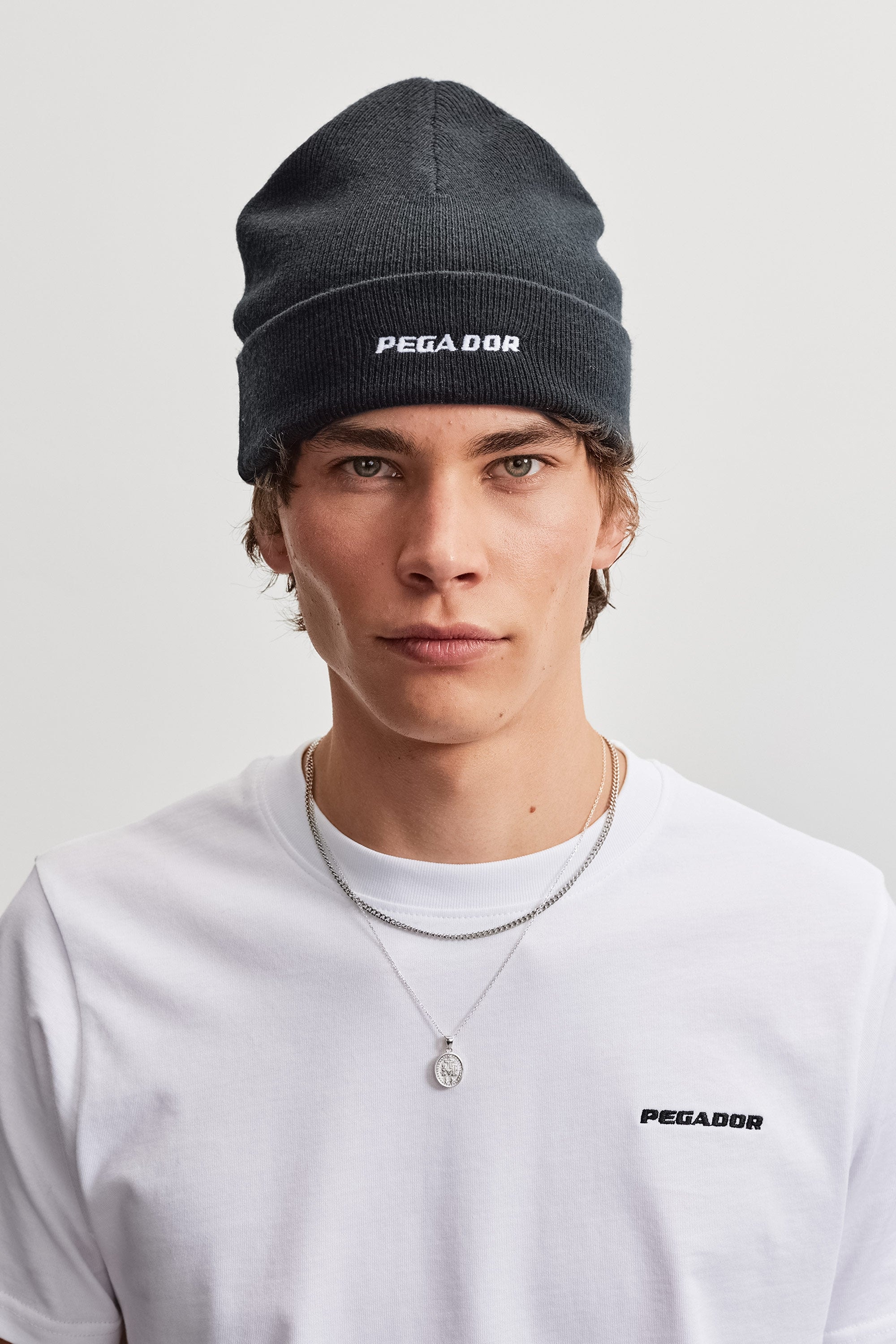 PEGADOR Bonnet »Signar Heavy Knit Beanie« coton, coupe régulière