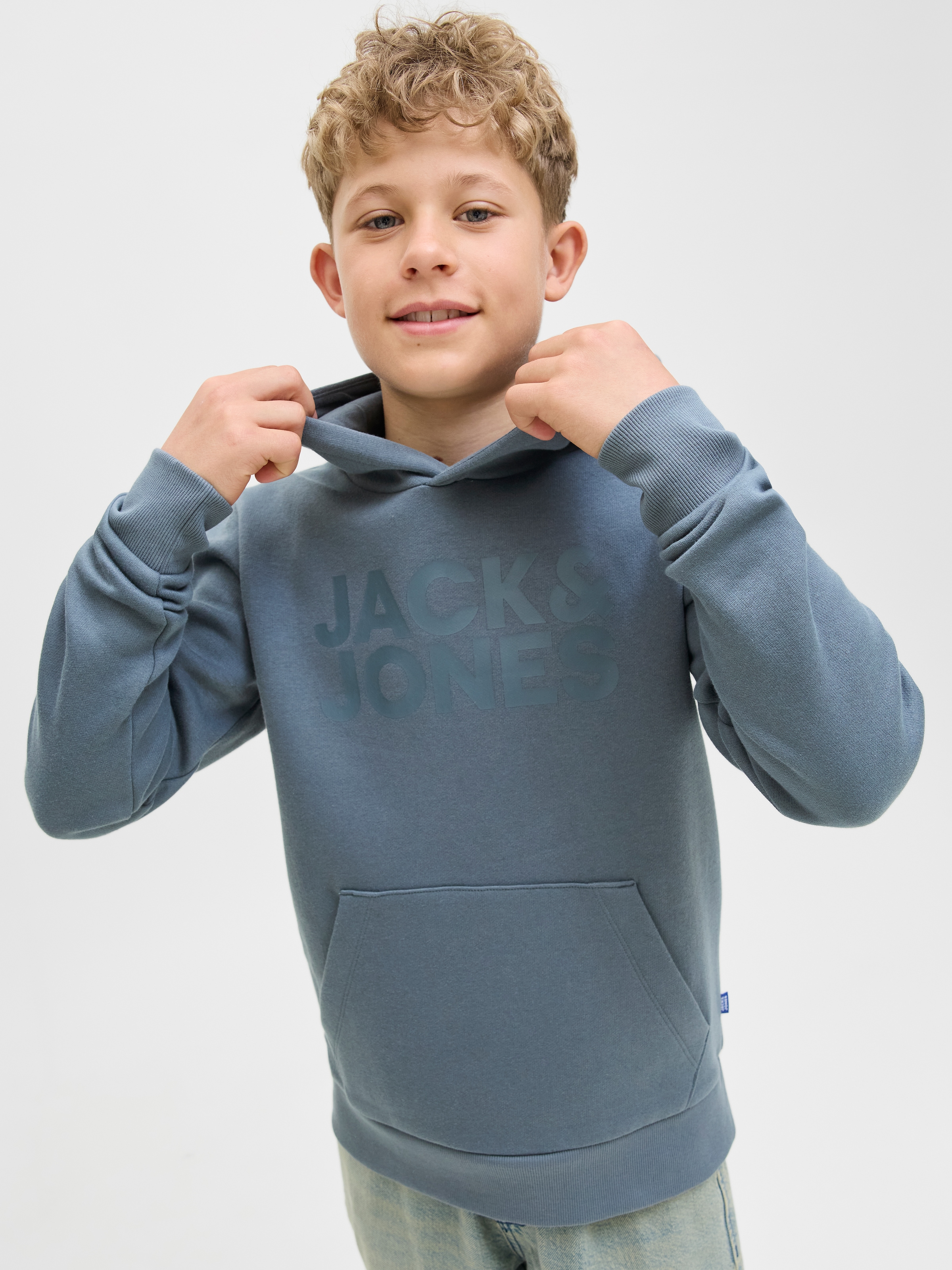Jack & Jones Junior Kapuzensweatshirt »JJECORP LOGO SWEAT HOOD«