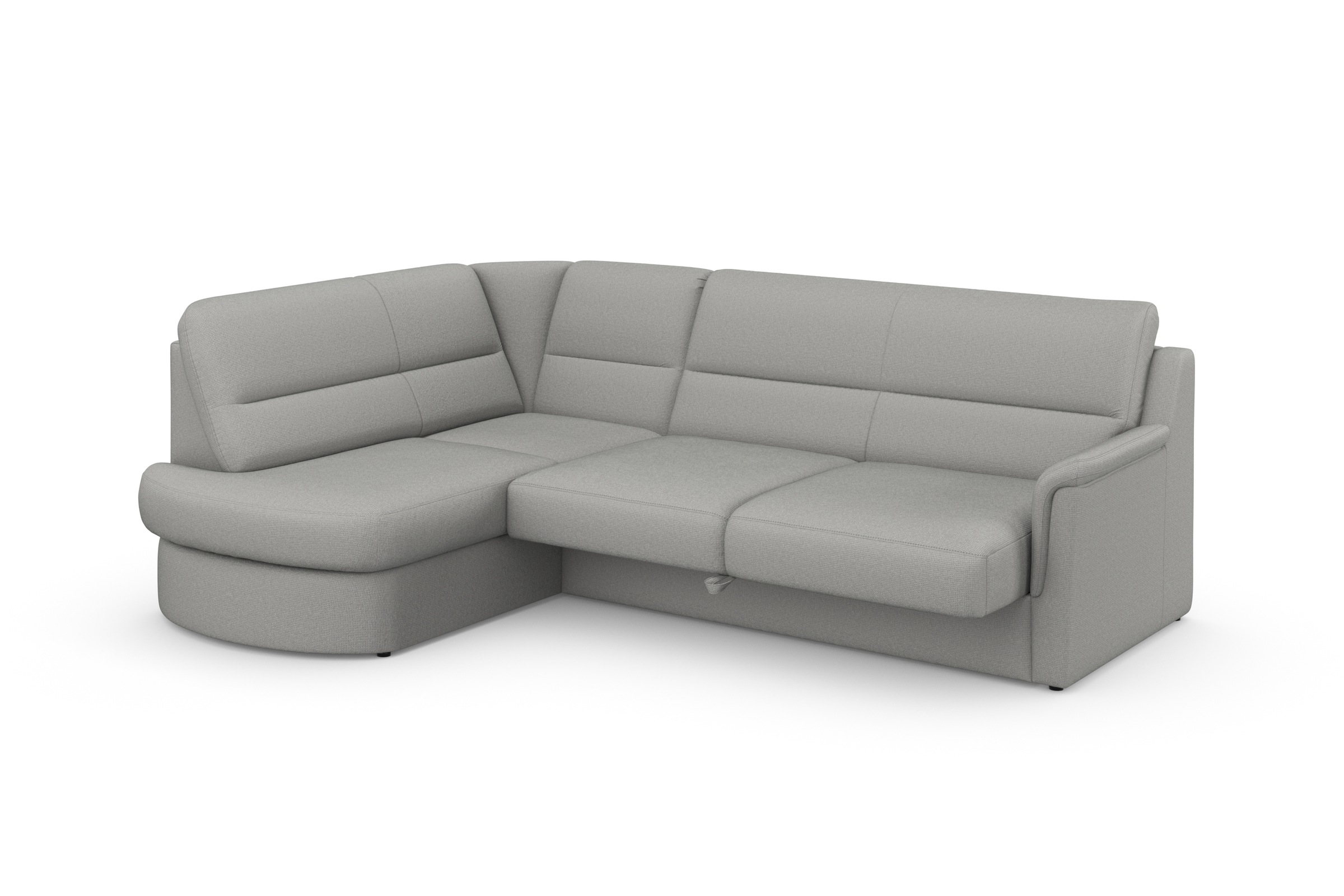 sit&more Ecksofa »Panini L-Form«, wahlweise mit Vorziehsitz und Bettkasten