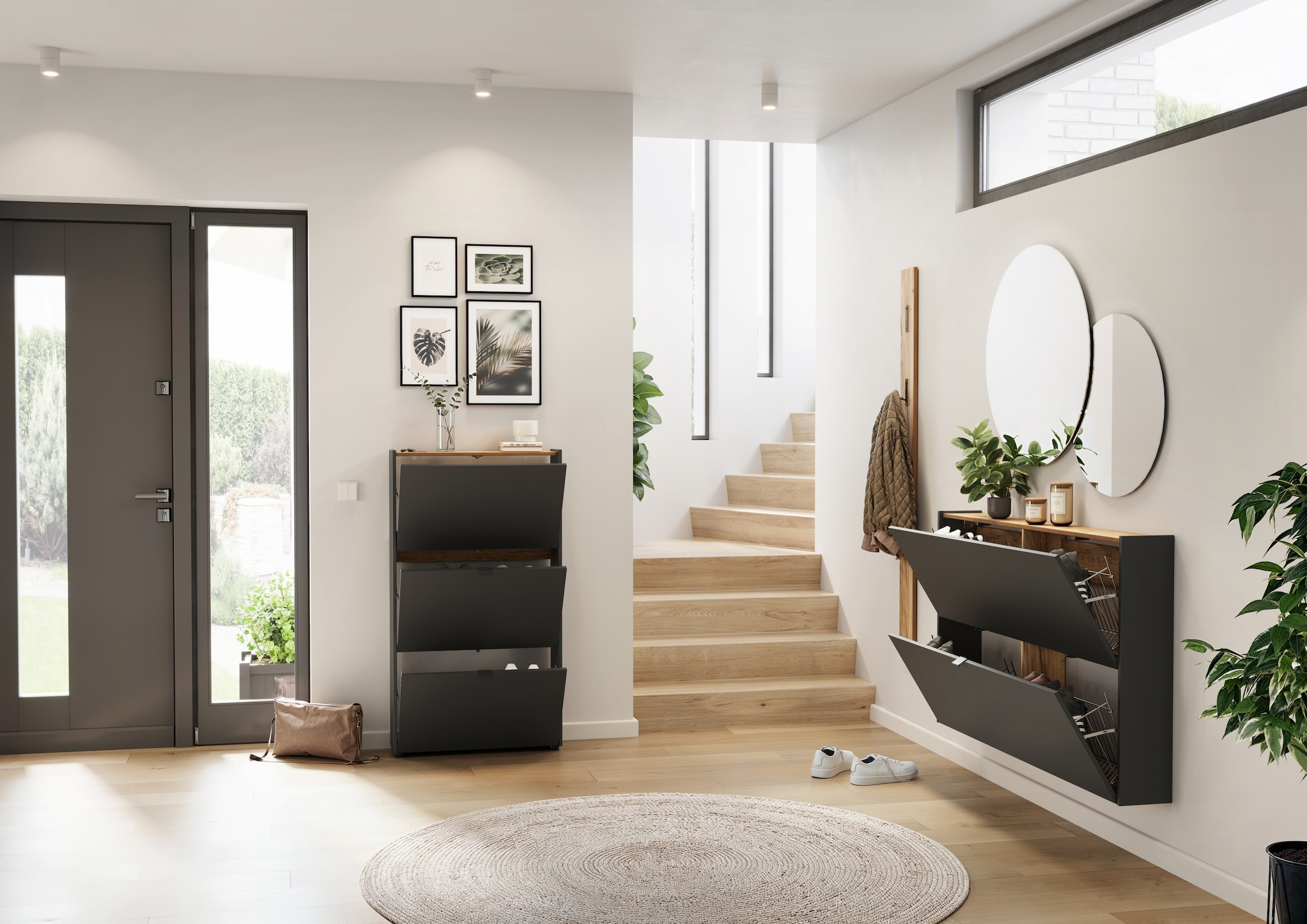 GERMANIA Schuhschrank »GW-Ameca« 1 Stk. tlg. mit Platz für bis zu 9 Paar Schuhen