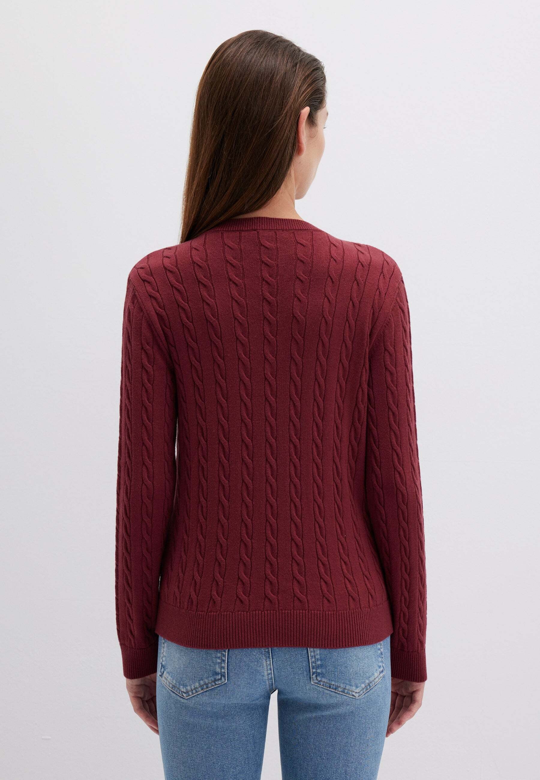 Mavi Pull en tricot »Mavi Pullover V-Neck Sweater«