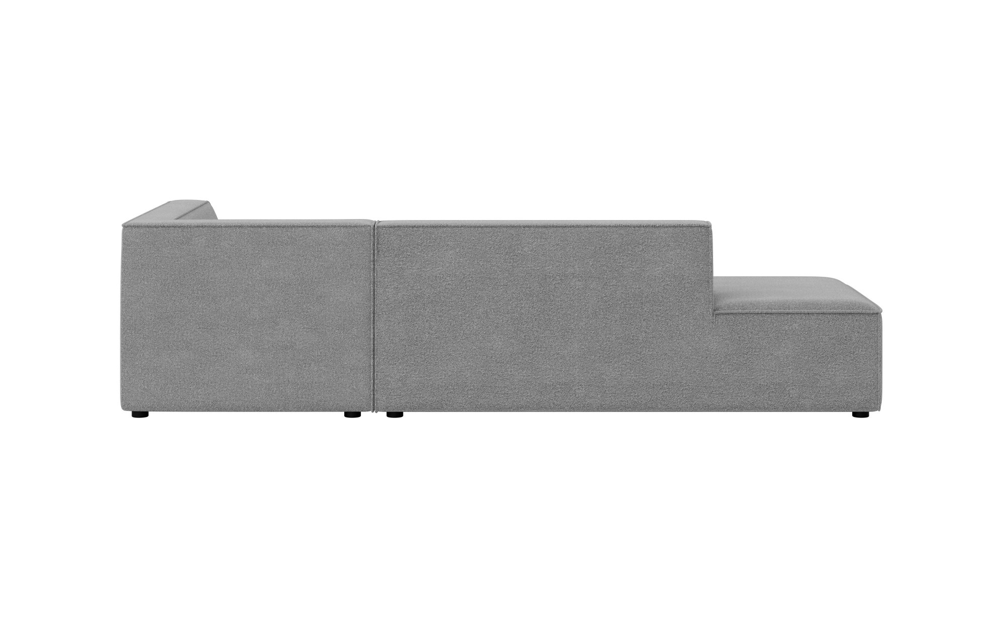 INOSIGN Ecksofa »Ecksofa Cavan mit Ottomane links oder rechts bestellbar«, L-Form mit Wellenunterfederung, Masse B/T/H: 270/180/72 cm