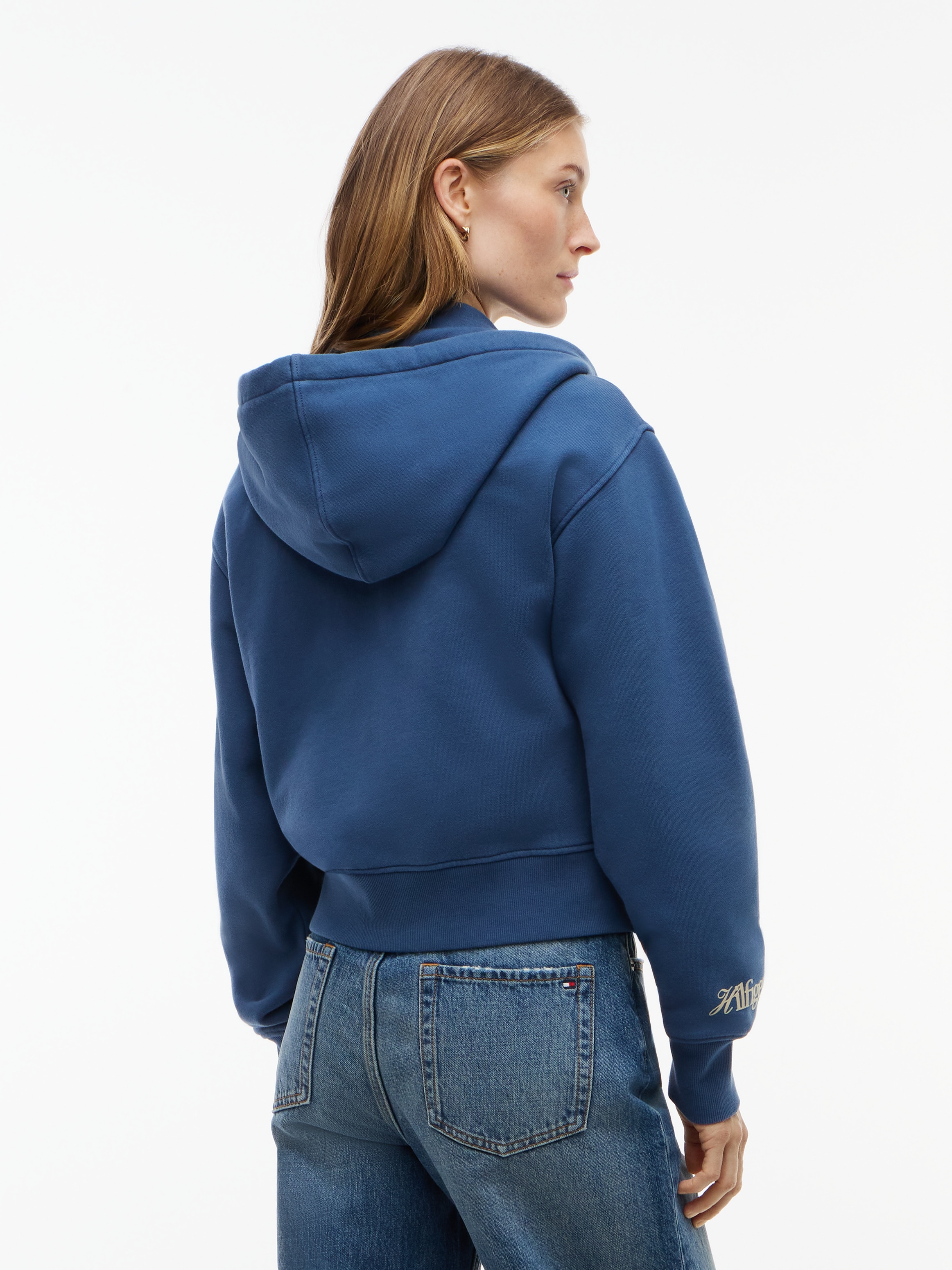 Tommy Hilfiger Veste sweat »STUDIO TOMMY ZIP-UP HOODIE SWT« Coton