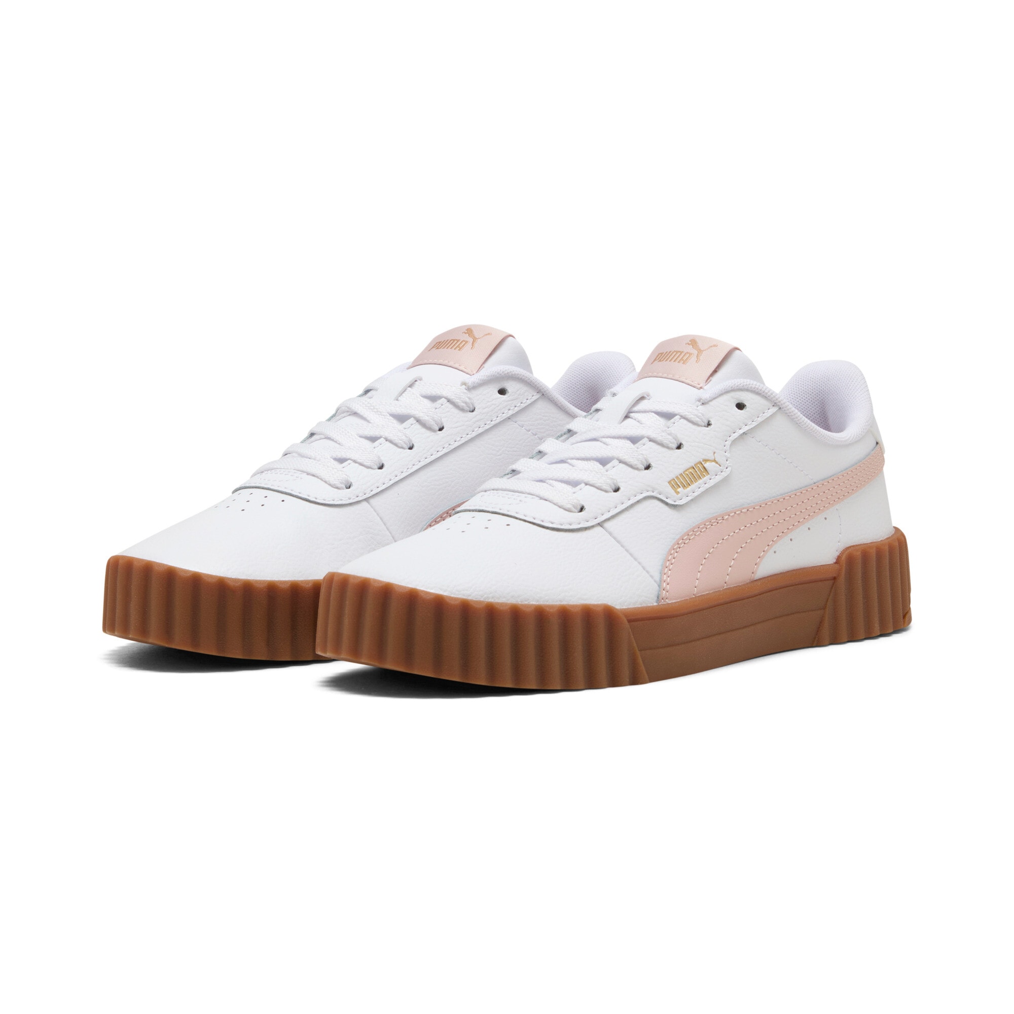 Image of PUMA Sneaker "CARINA 30" für sportliche Looks, aus Leder, mit weichem Textilfutter