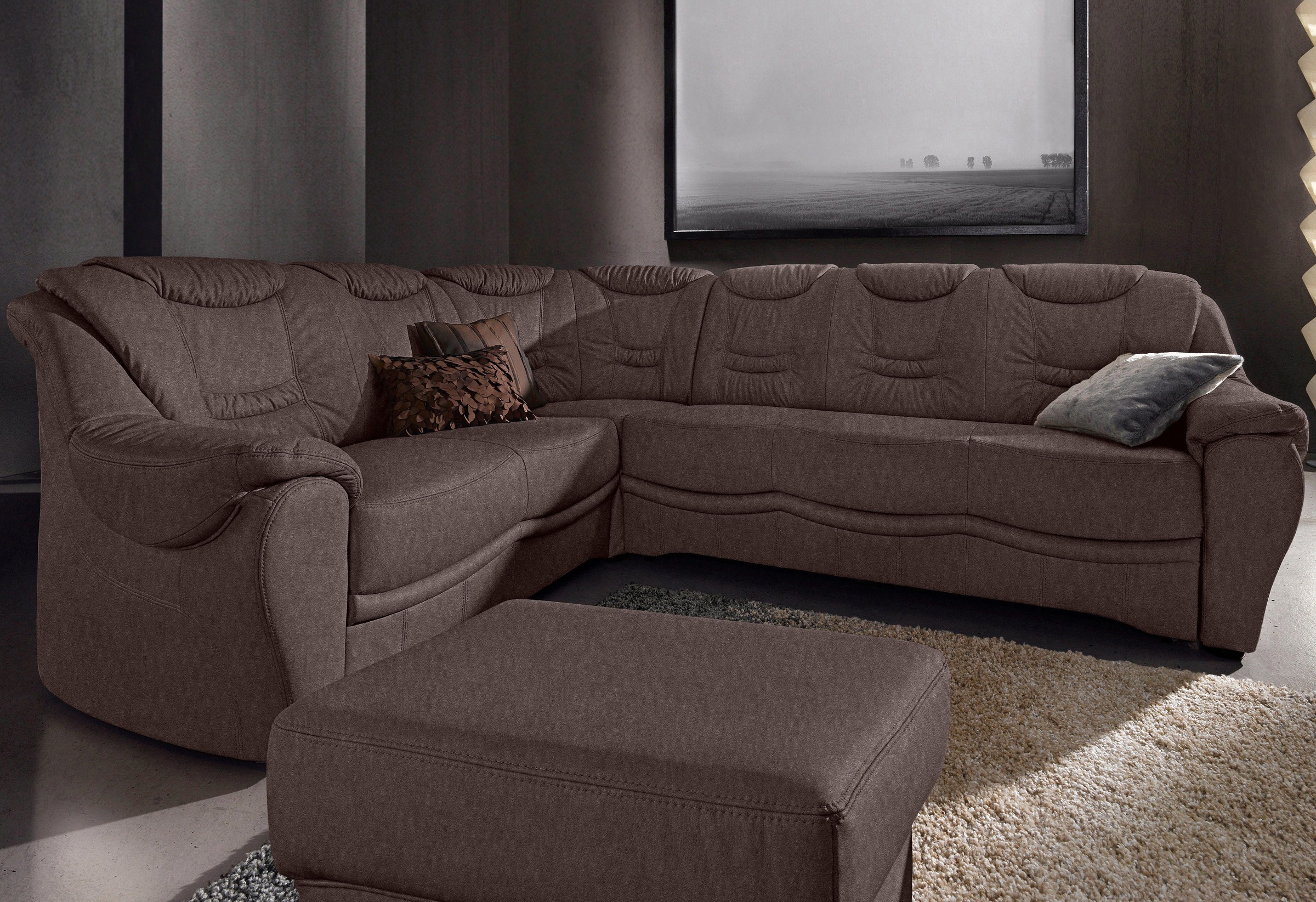 Image of sit&more Ecksofa "Benson L-Form" wahlweise mit Bettfunktion