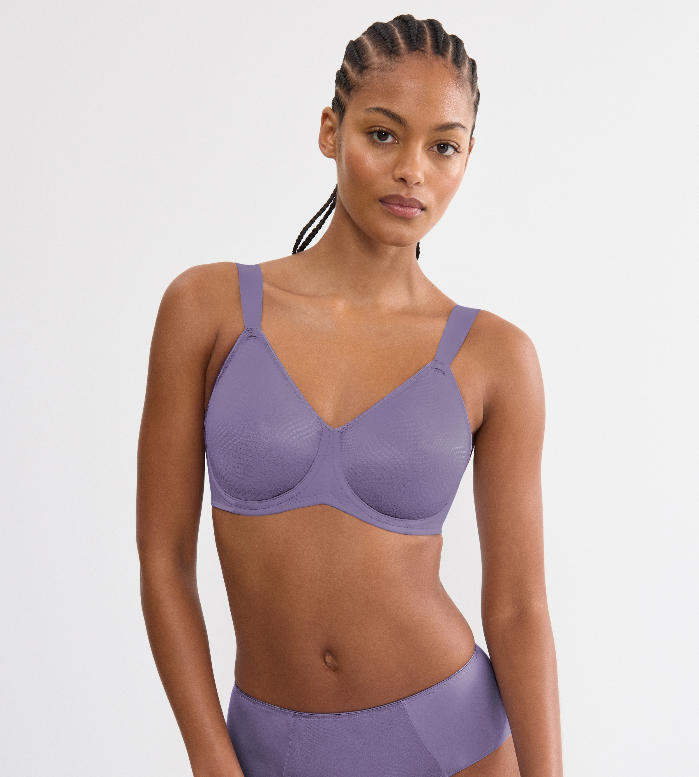 Triumph Soutien-gorge minimisant »Essential Minimizer« schimmerndes Jacquard-Muster, mit Bügel