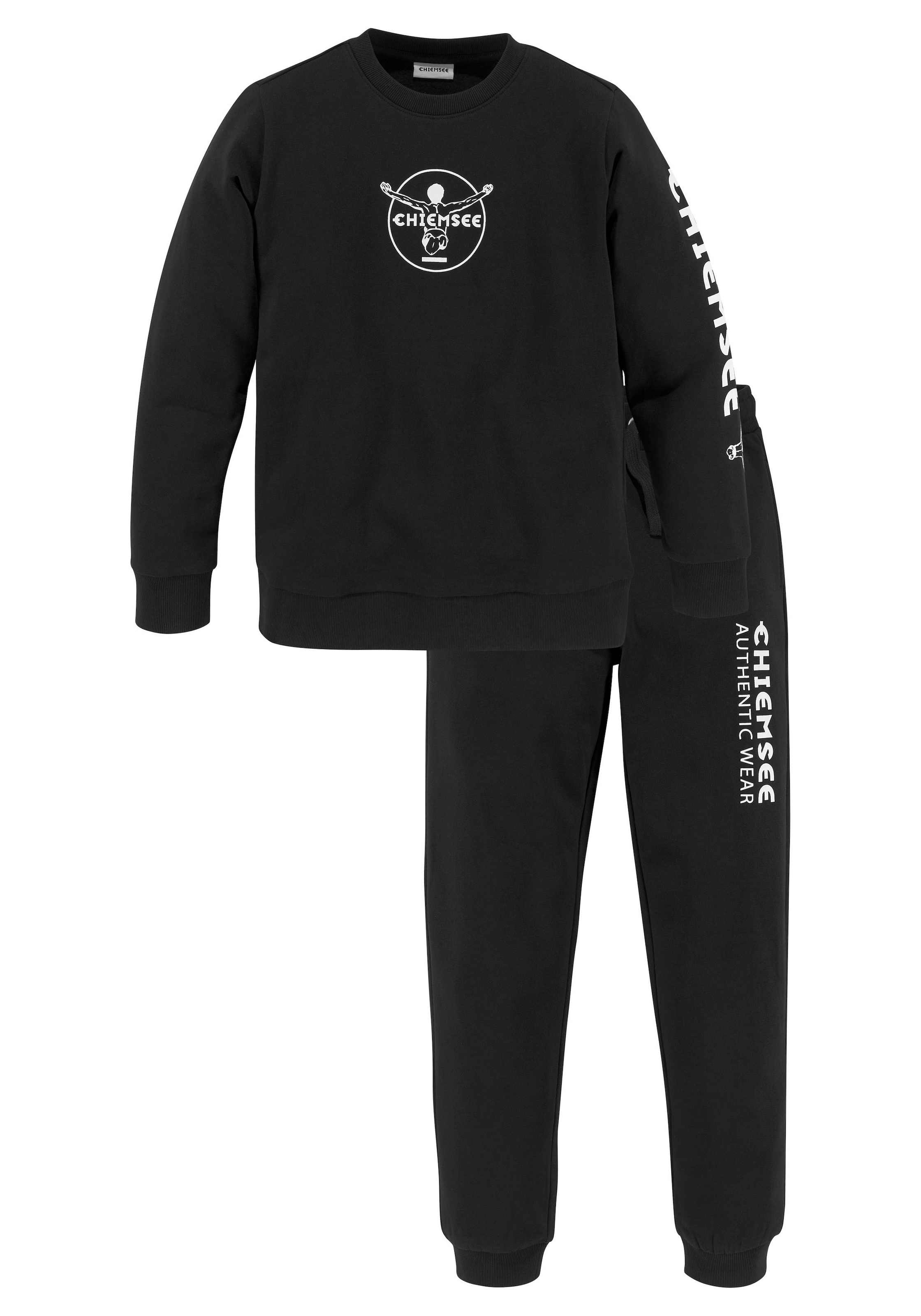 »Jogginganzug«, Chiemsee mit & im Sweatanzug Shirt Sweatshirt %SALE! 2 & tlg., (Set, Sweathose), Logo-Drucken Hose