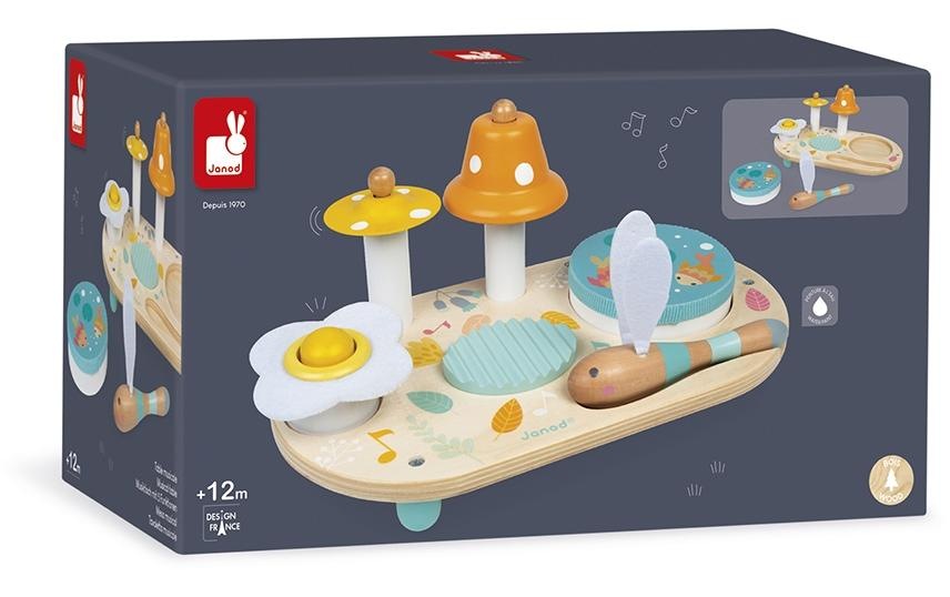 Janod Spielzeug-Musikinstrument »Janod Musikspielzeug Pure Musiktisch«