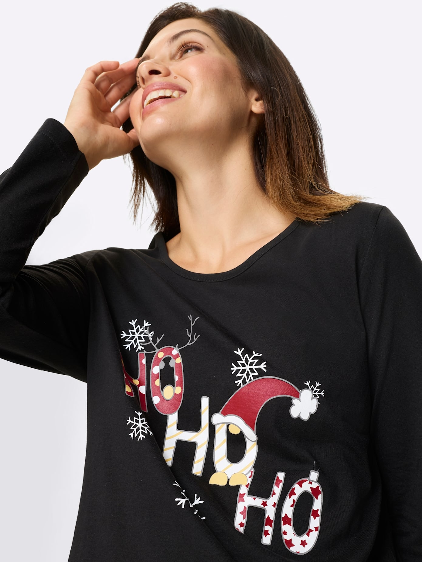 Classic Basics Langarmshirt »Rundhals-Shirt« 1 Stk. tlg.