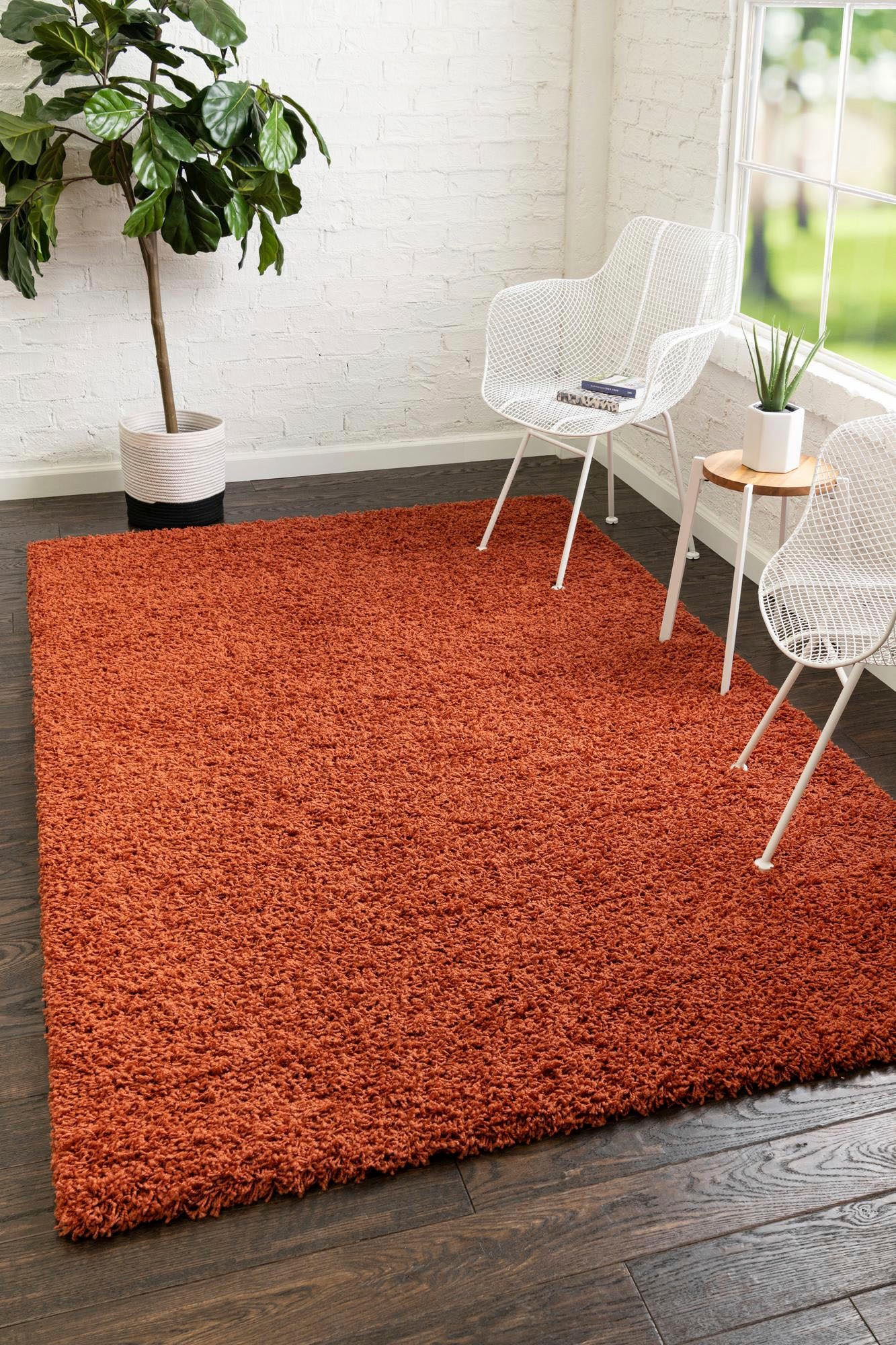 Myflair Möbel & Accessoires Hochflor-Teppich »Shaggy Shag, LAGERRÄUMUNG!« rechteckig 38 mm Höhe gewebt, Uni Farben, ideal im Wohnzimmer & Schlafzimmer
