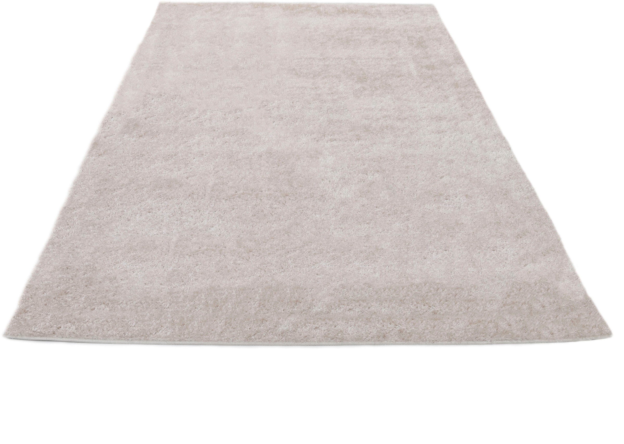my home Hochflor-Teppich »Malin«, rechteckig, 43 mm Höhe, Shaggy in Uni-Farben, einfarbig, leicht glänzend, besonders weich