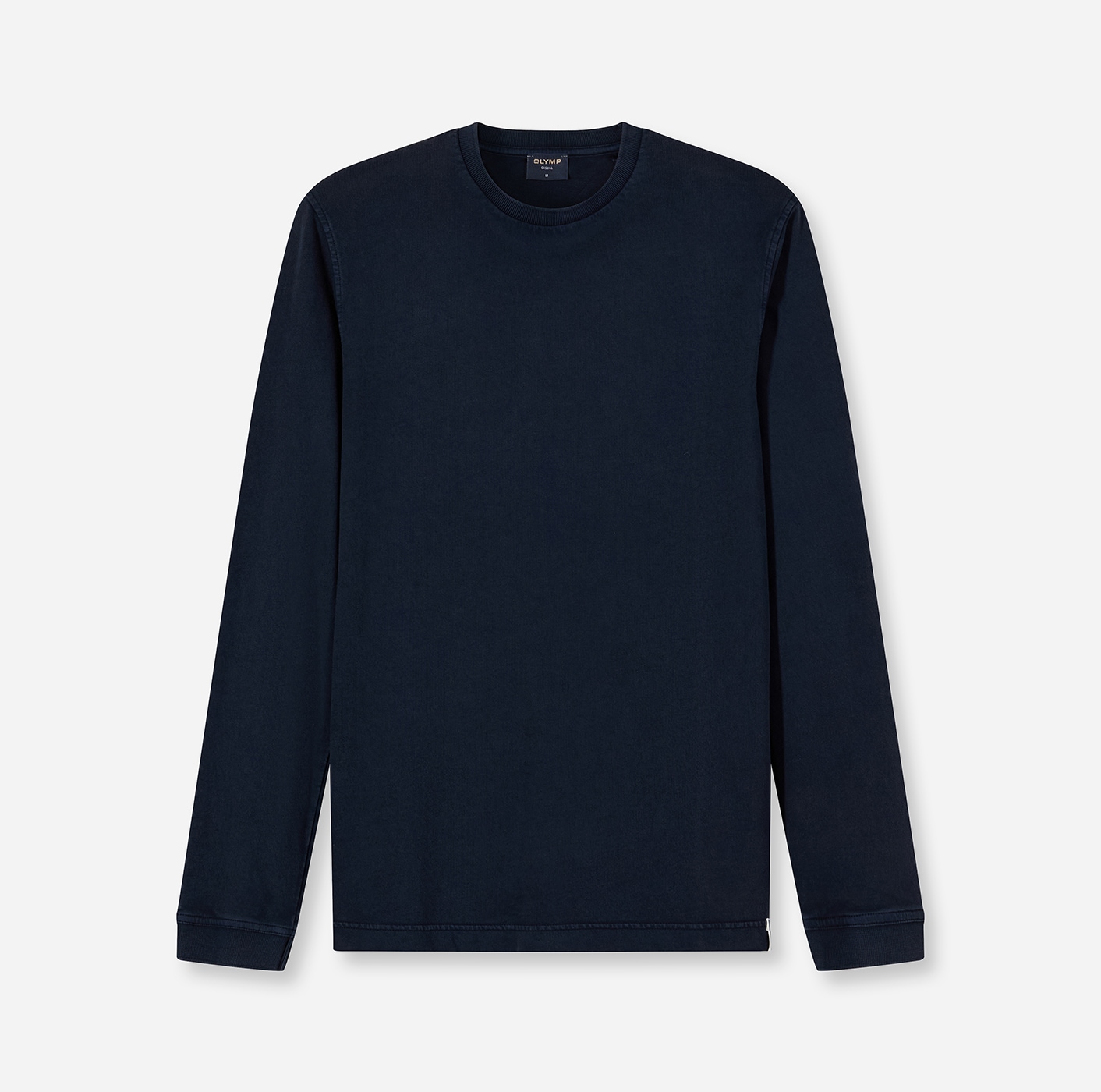 OLYMP T-shirt à manches longues regular fit, Rundhals