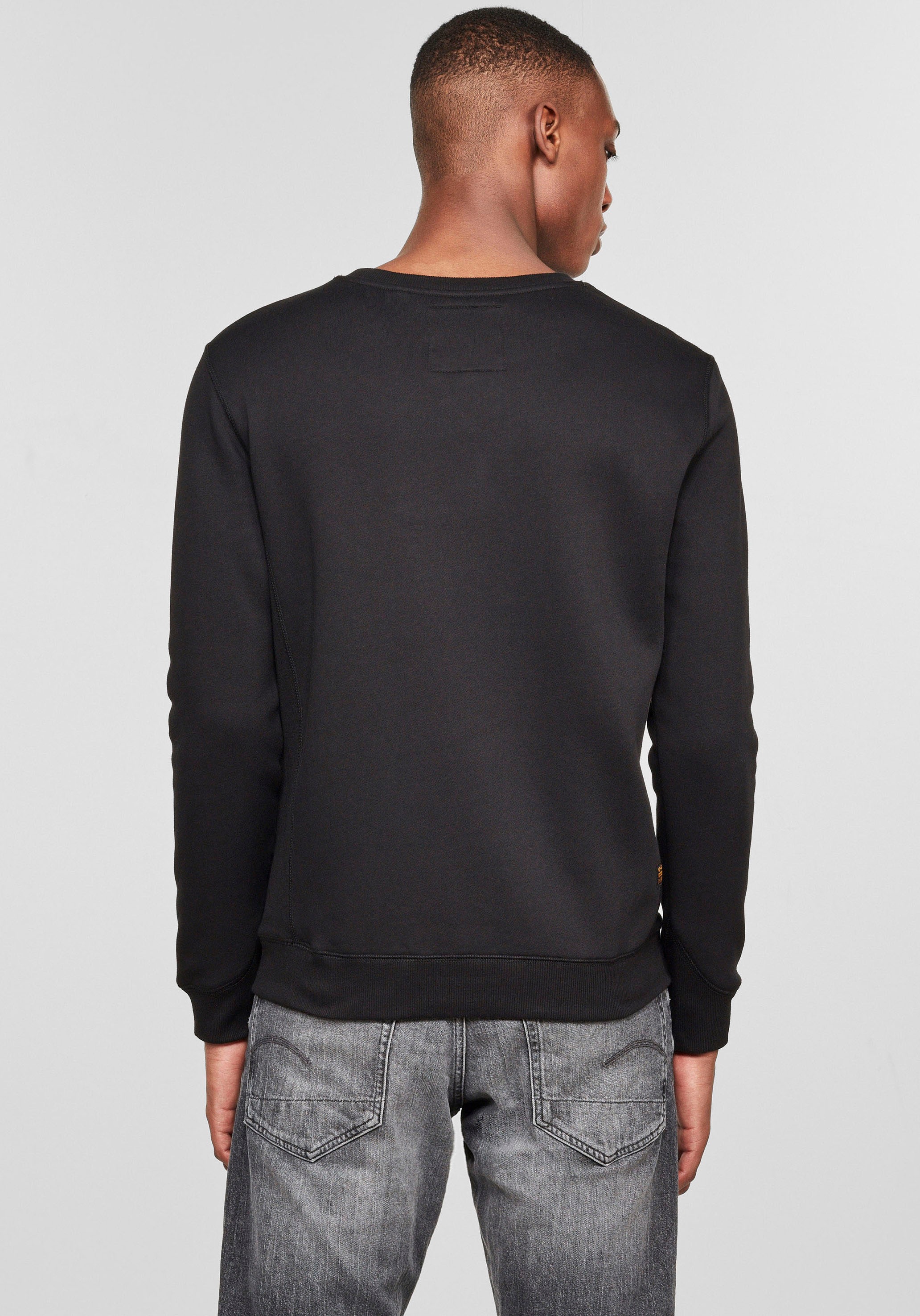 G-STAR Sweatshirt »Premium Core Pacior Sweat«, mit Ripp-Seiteneinsätzen