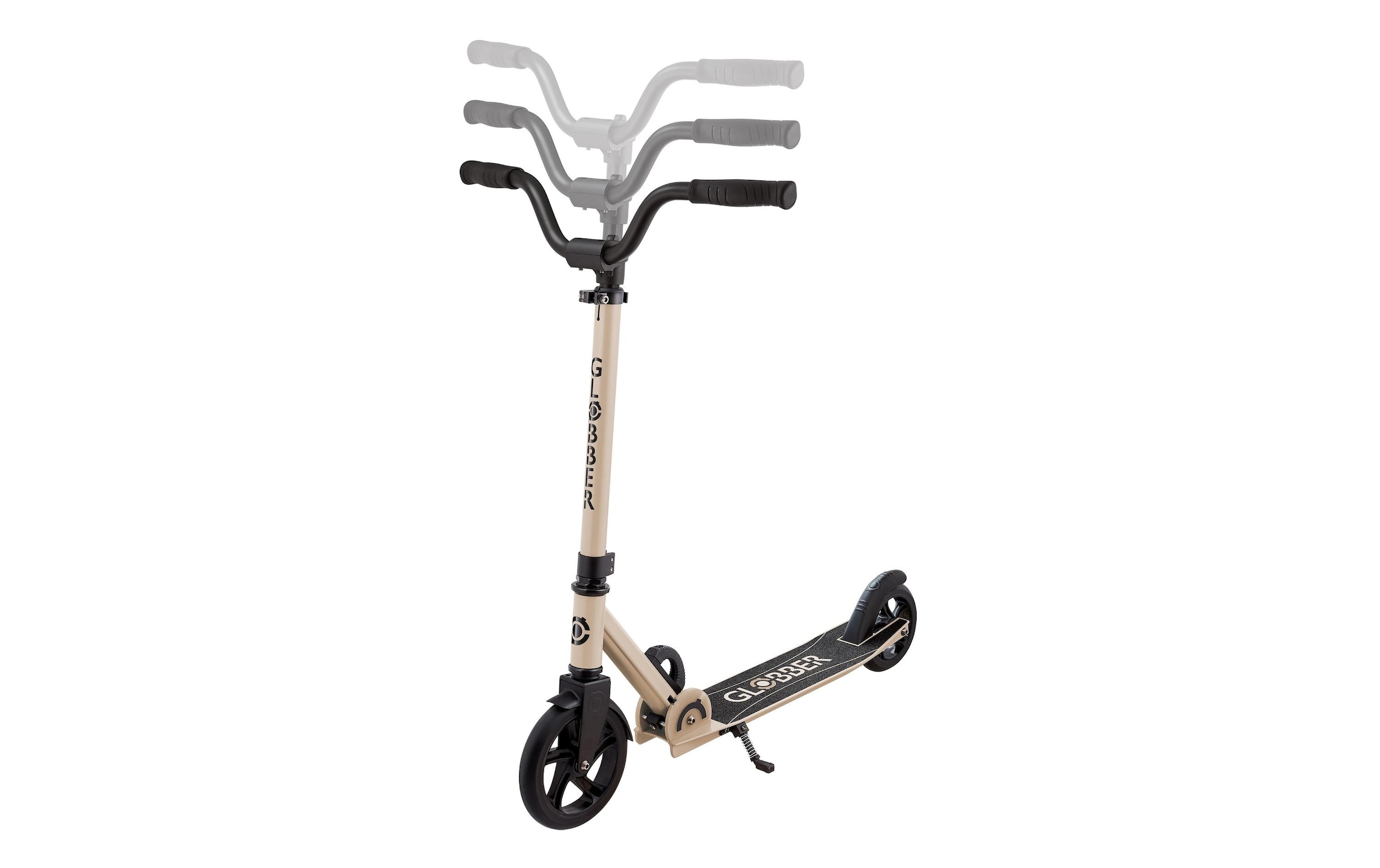 Globber Tretroller »GLOBBER Flow Rider Tretroller Aluminium Sand«