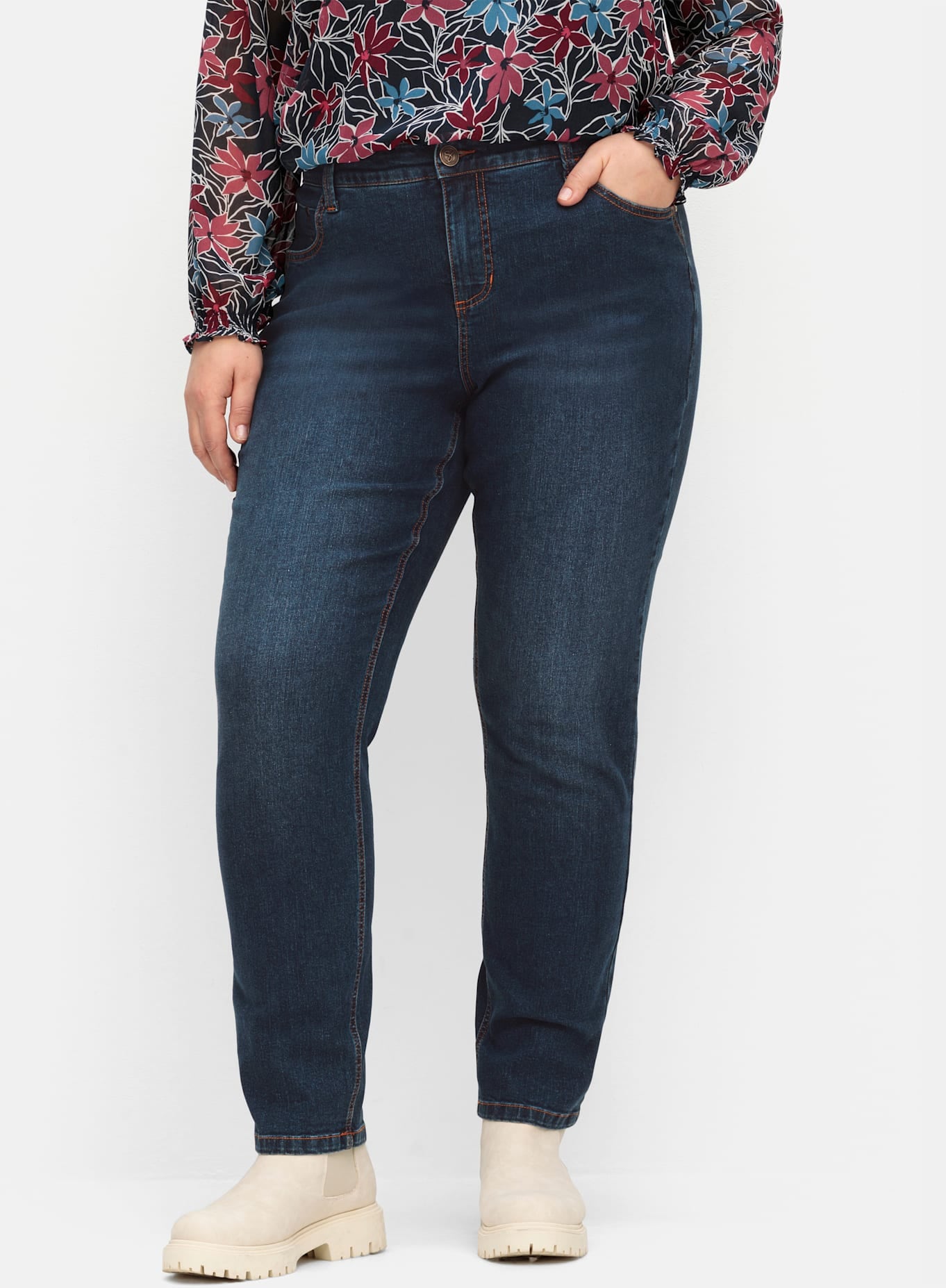Sheego Bequeme Jeans, (1 tlg.)