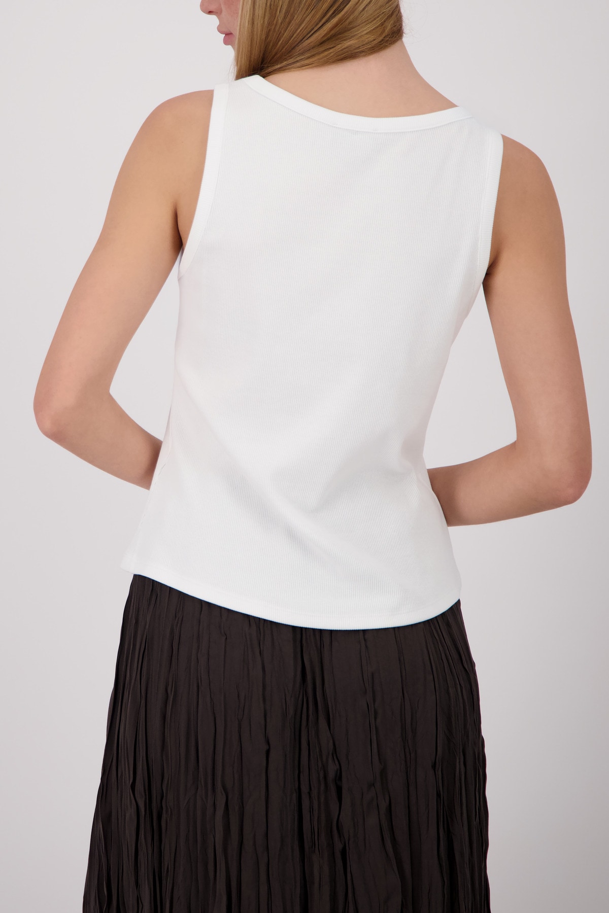 Monari Tanktop »Top Krebs« Regular fit mit Strass-Krebs