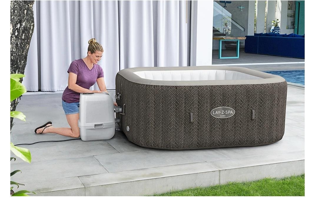 Bestway Jacuzzi »Cabo HydroJet« Energieeffizienter Whirlpool mit App-Steuerung für sechs Personen