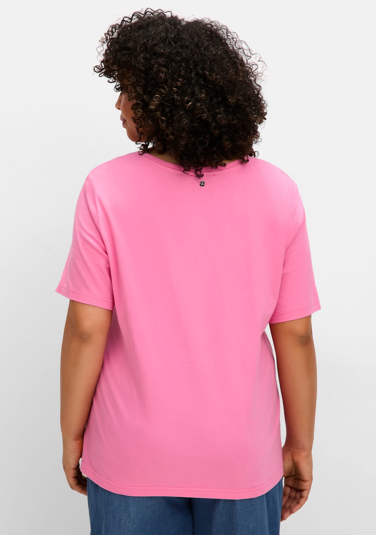 Sheego T-Shirt »T-Shirt«, (1 tlg.)