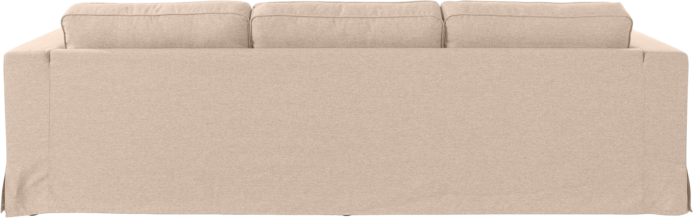 Timbers Canapé d'angle »Vintage L-Form« 3-Sitzer Polsterecke im Landhausstil, mit abnehmbarer Husse