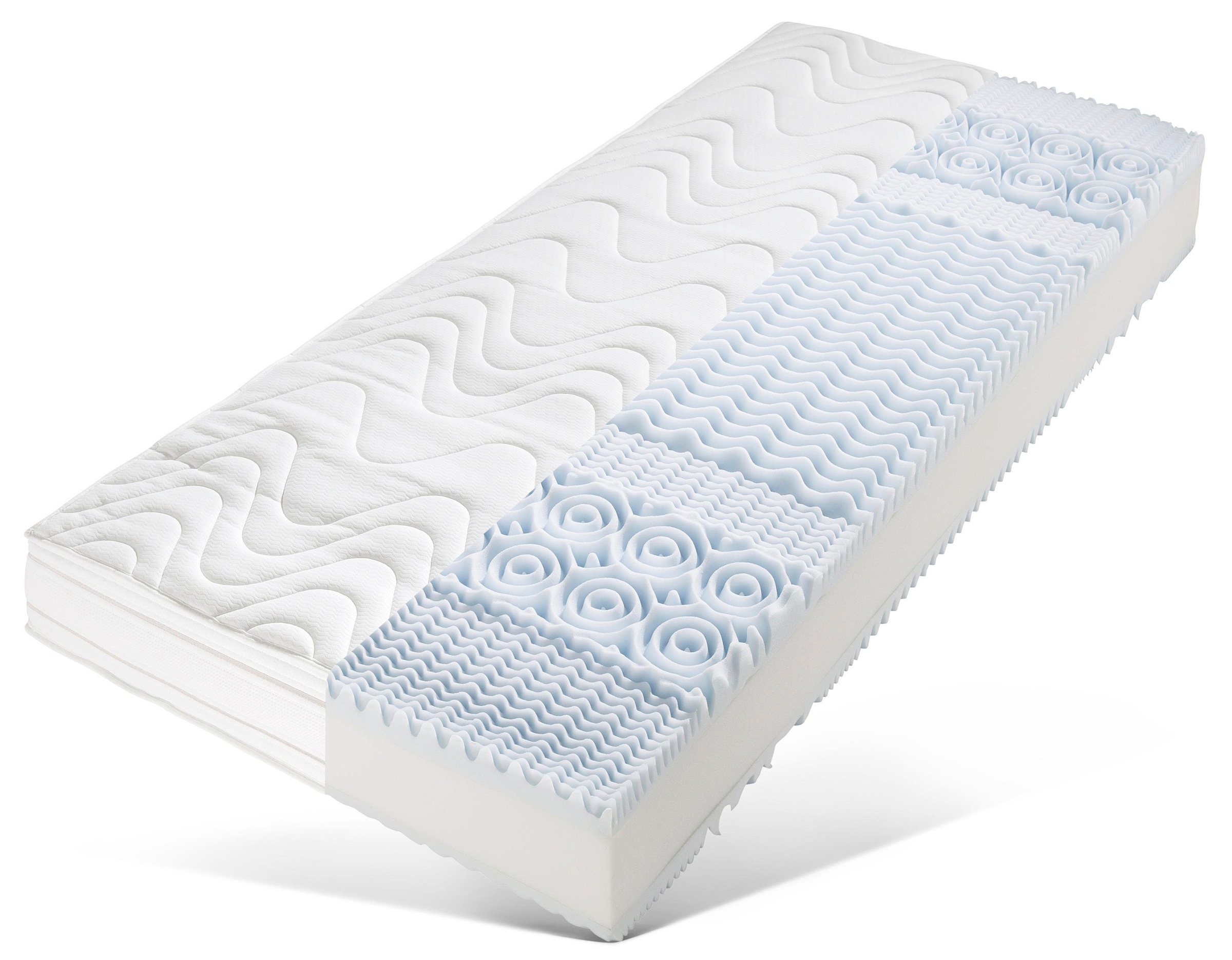 Image of Schlaf-Gut Kaltschaummatratze »Medisan DeLuxe KS«, 24 cm cm hoch, Raumgewicht: 35 kg/m³, (1 St.), Natürlicher Schutz gegen Milben dank Proneem-Ausrüstung bei Ackermann Versand Schweiz