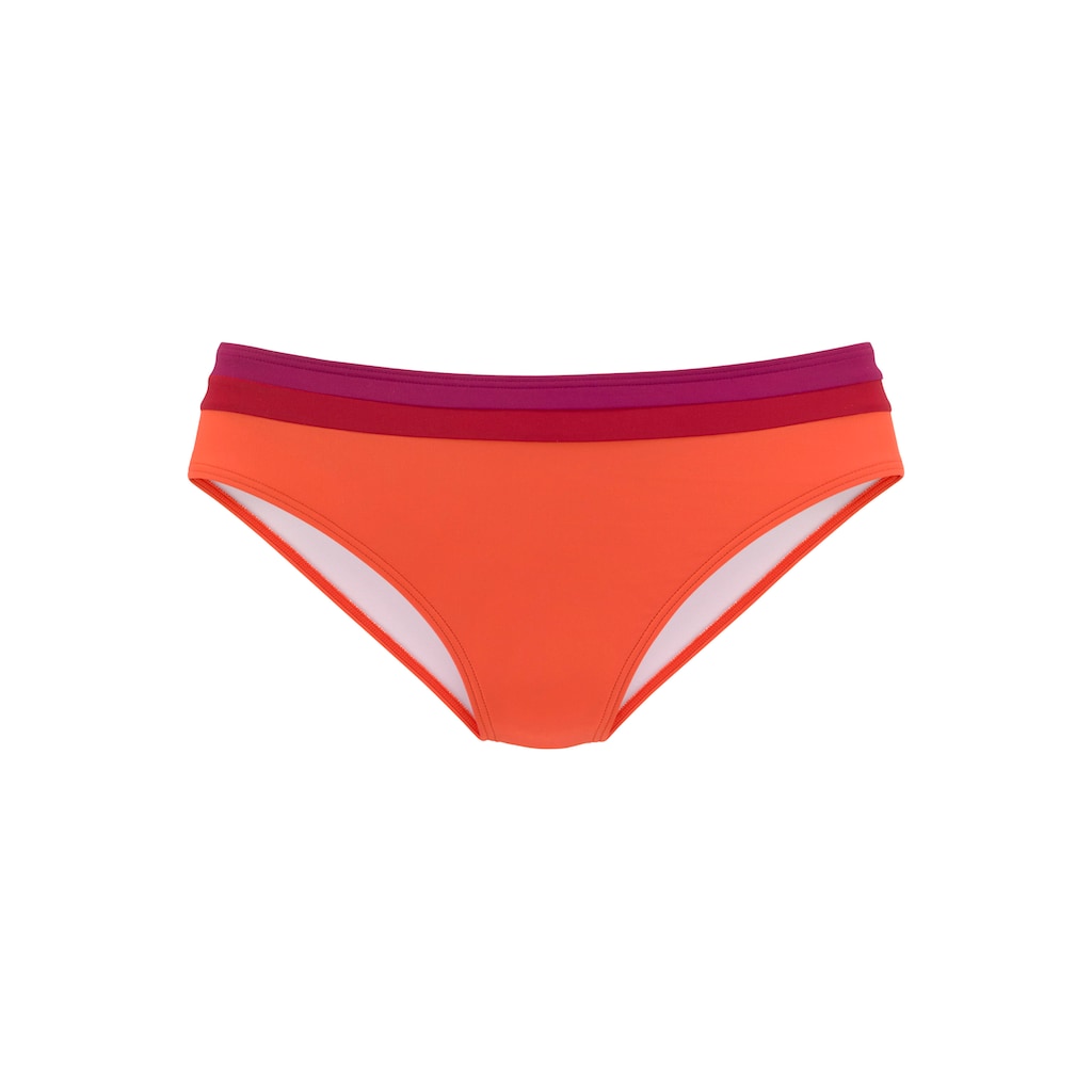 s.Oliver Bikini-Hose »Yella«, mit kontrastfarbenen Details