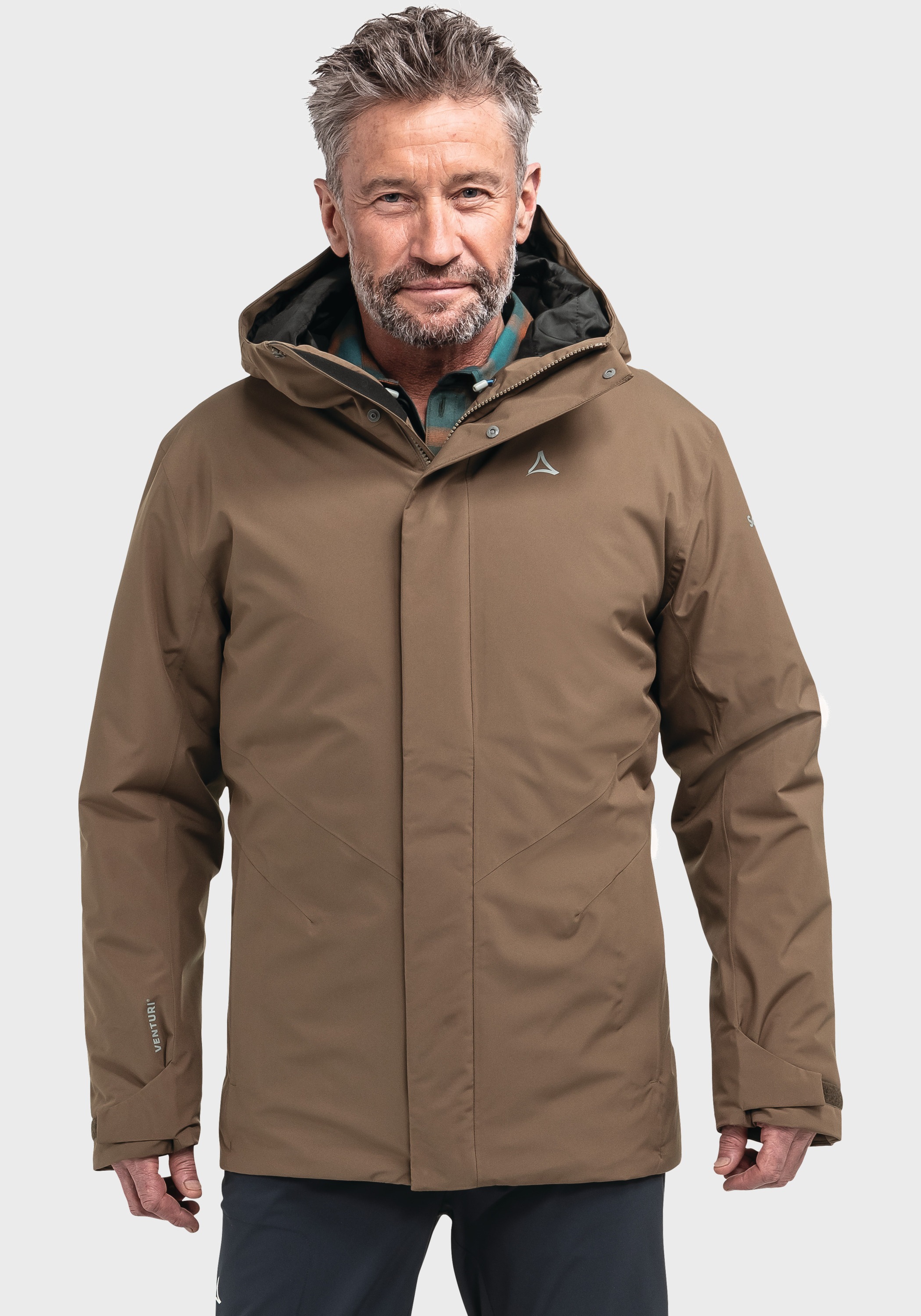 Schöffel Veste longue »Hiking Parka Style Froda MNS« mit Kapuze
