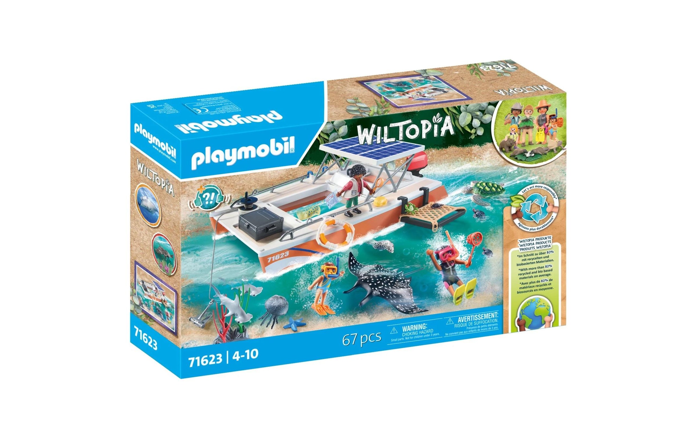 Image of Playmobil Spielbausteine "Wiltopia Korallenriff Plattform 71623"
