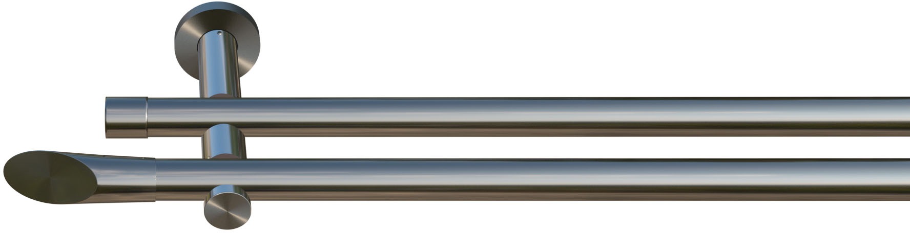 Image of indeko Gardinenstange »Marbella«, 2 läufig-läufig, Wunschmasslänge bei Ackermann Versand Schweiz