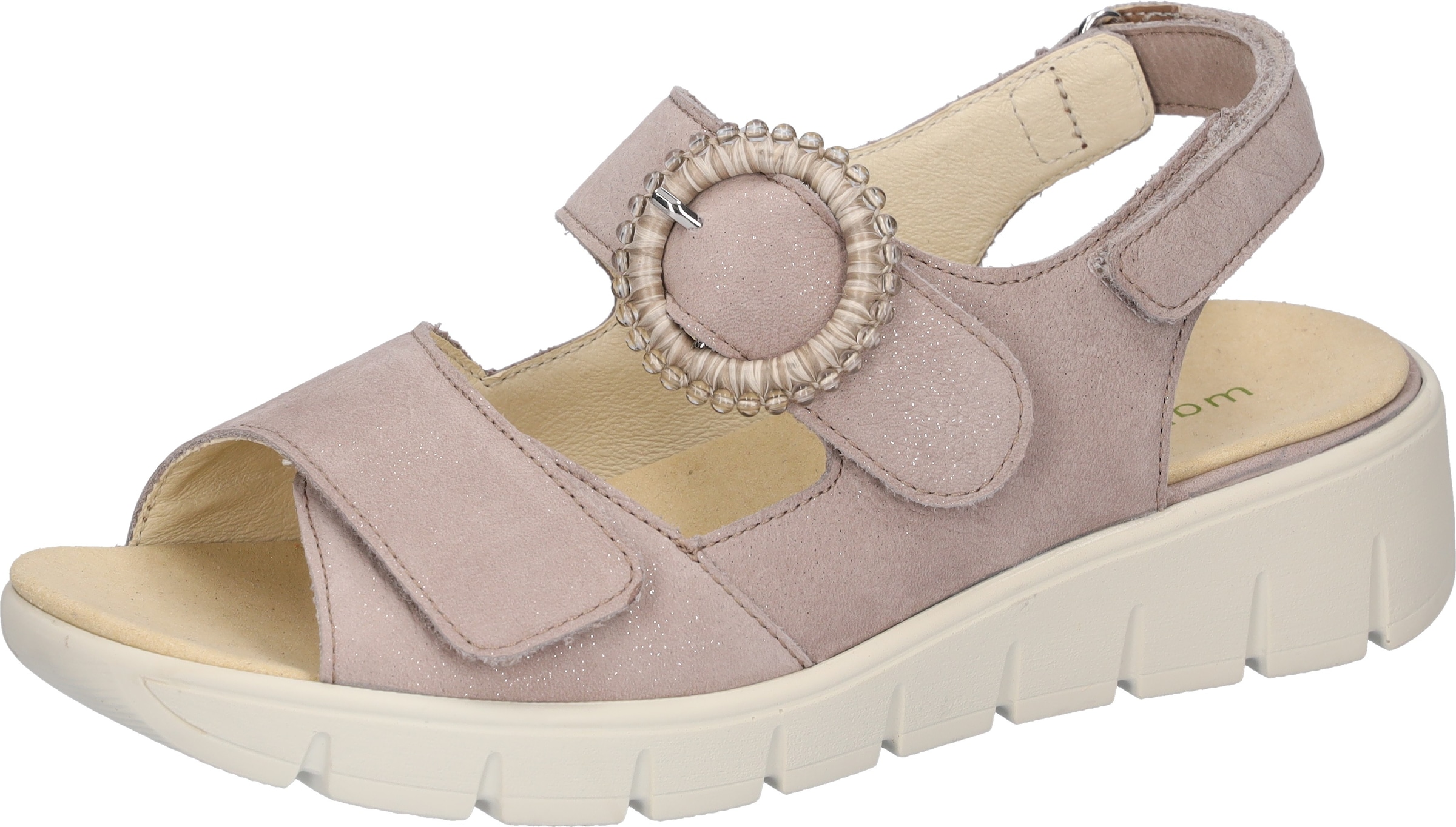 Image of Waldläufer Sandale "K-ADEA" Sommerschuh, Keilsandalette mit Klettverschlüssen, K-Weite